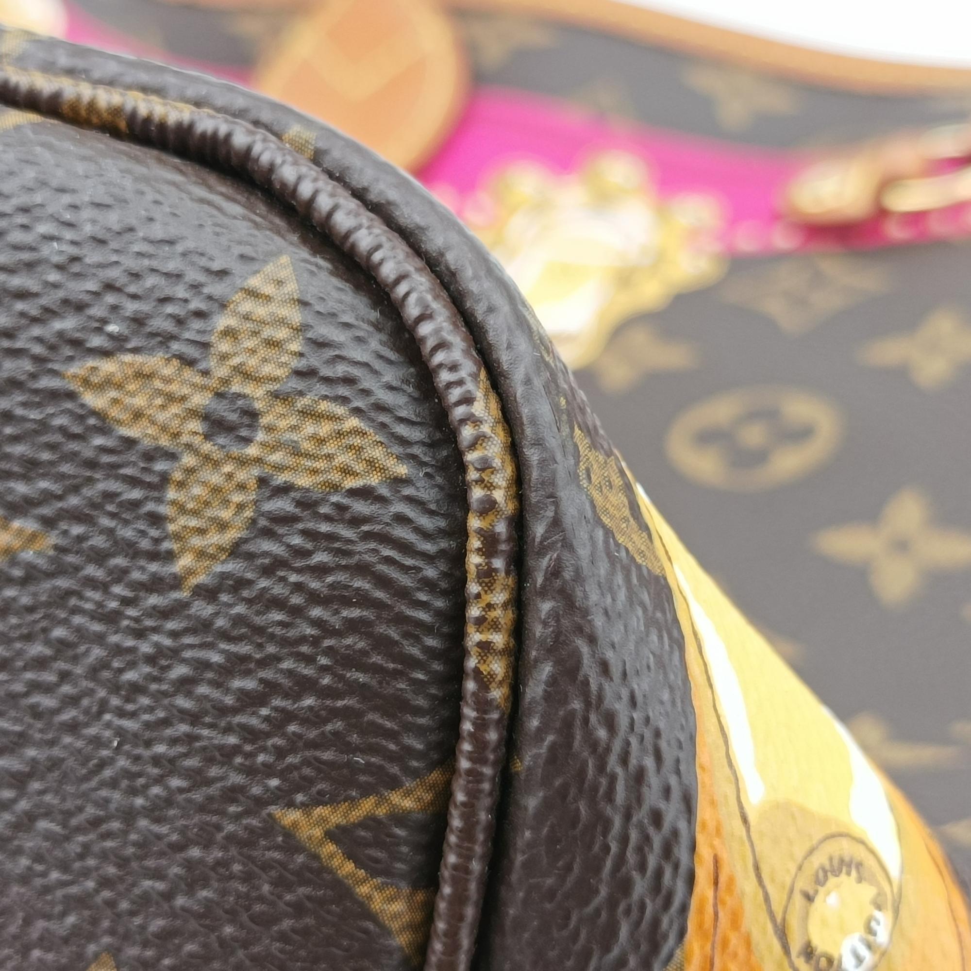 ルイヴィトン Louis Vuitton ショルダーバッグ レディース ネヴァーフルMM 2018サマートランクコレクション モノグラム/ブラウン系Xマルチカラー モノグラムキャンバス M41390 GI1108