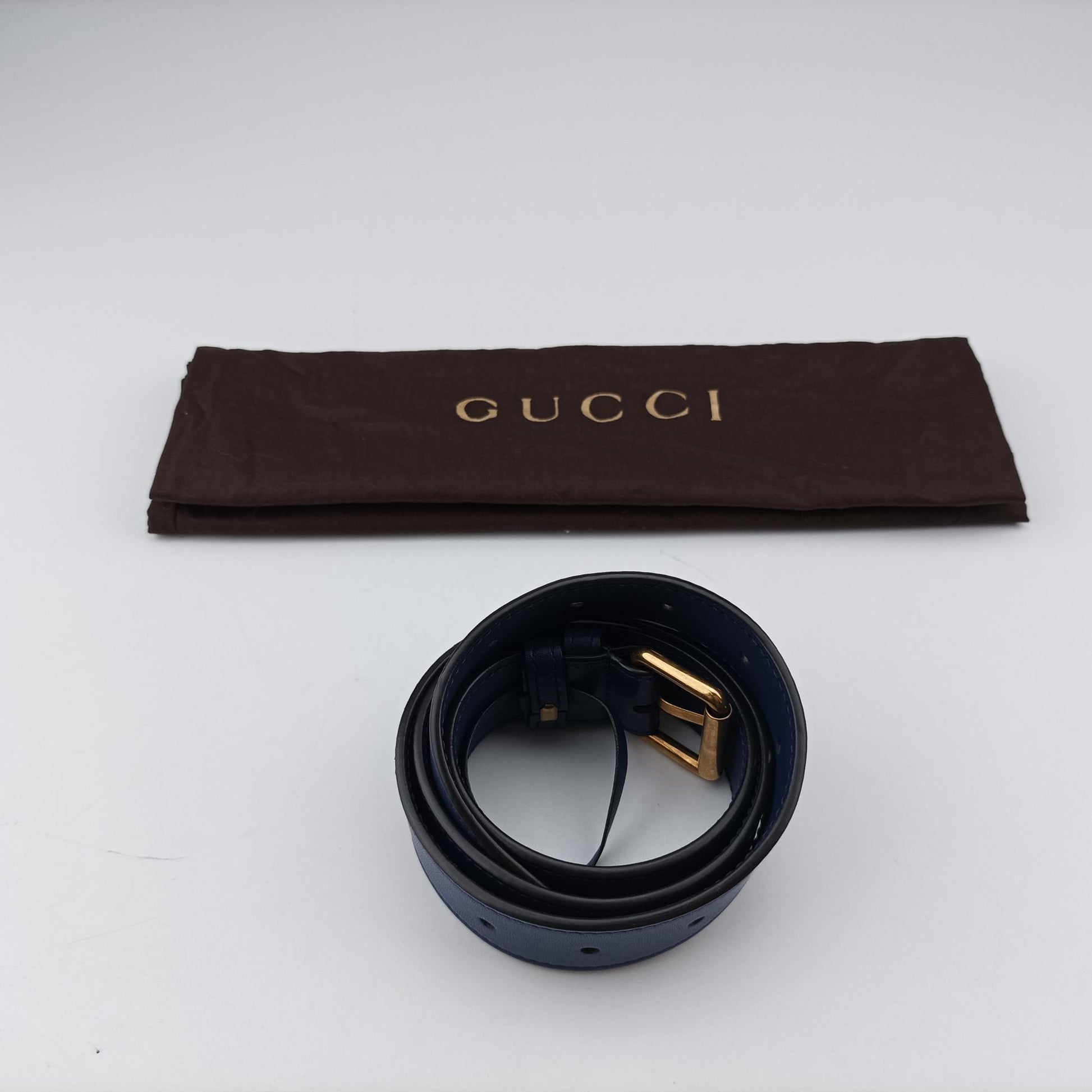 グッチ Gucci ボディバッグ/ウェストバッグ レディース GGマーモント ネイビー ベロア 476434 C024647320