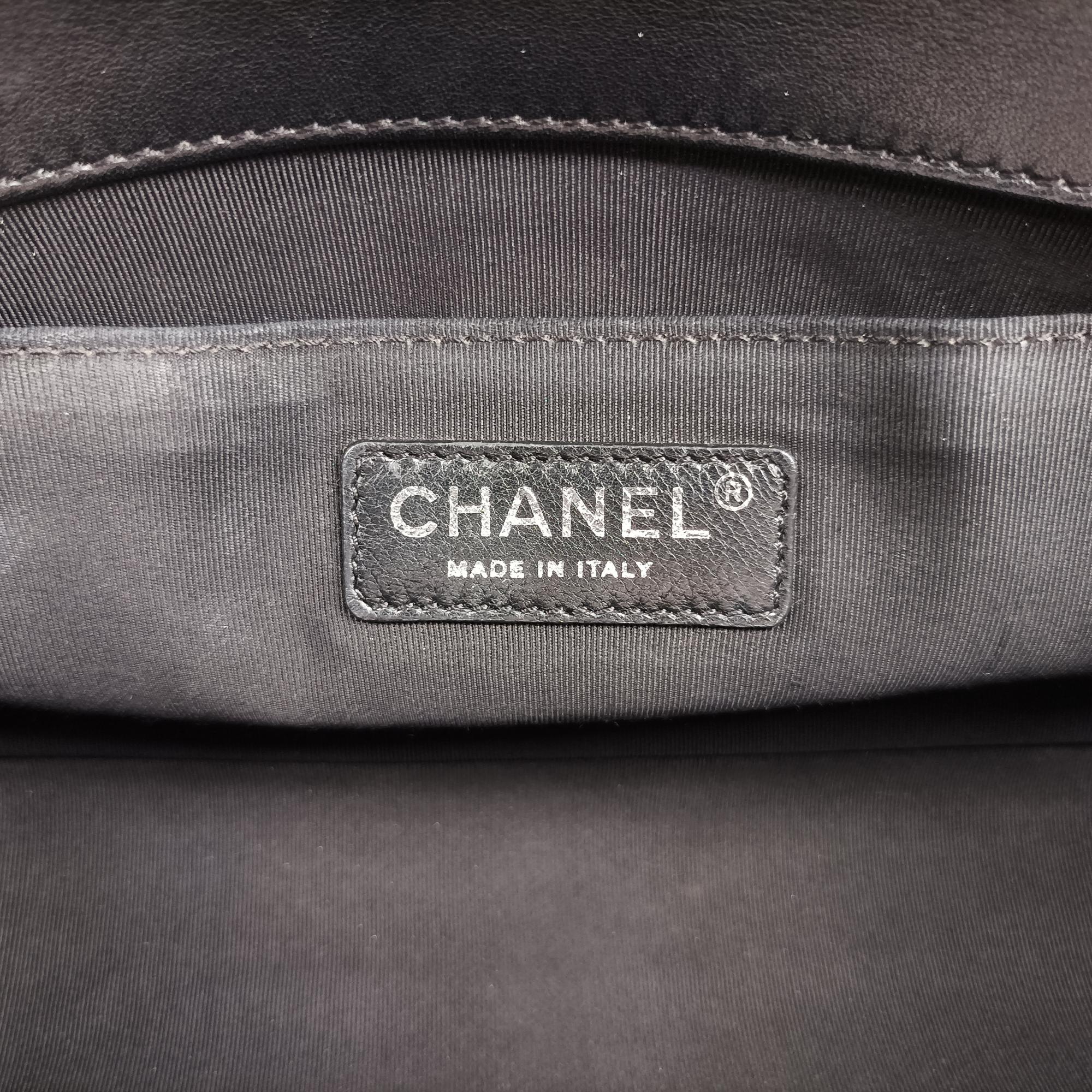 シャネル Chanel ショルダーバッグ レディース ボーイシャネル ブラック レザー A92609 20398656