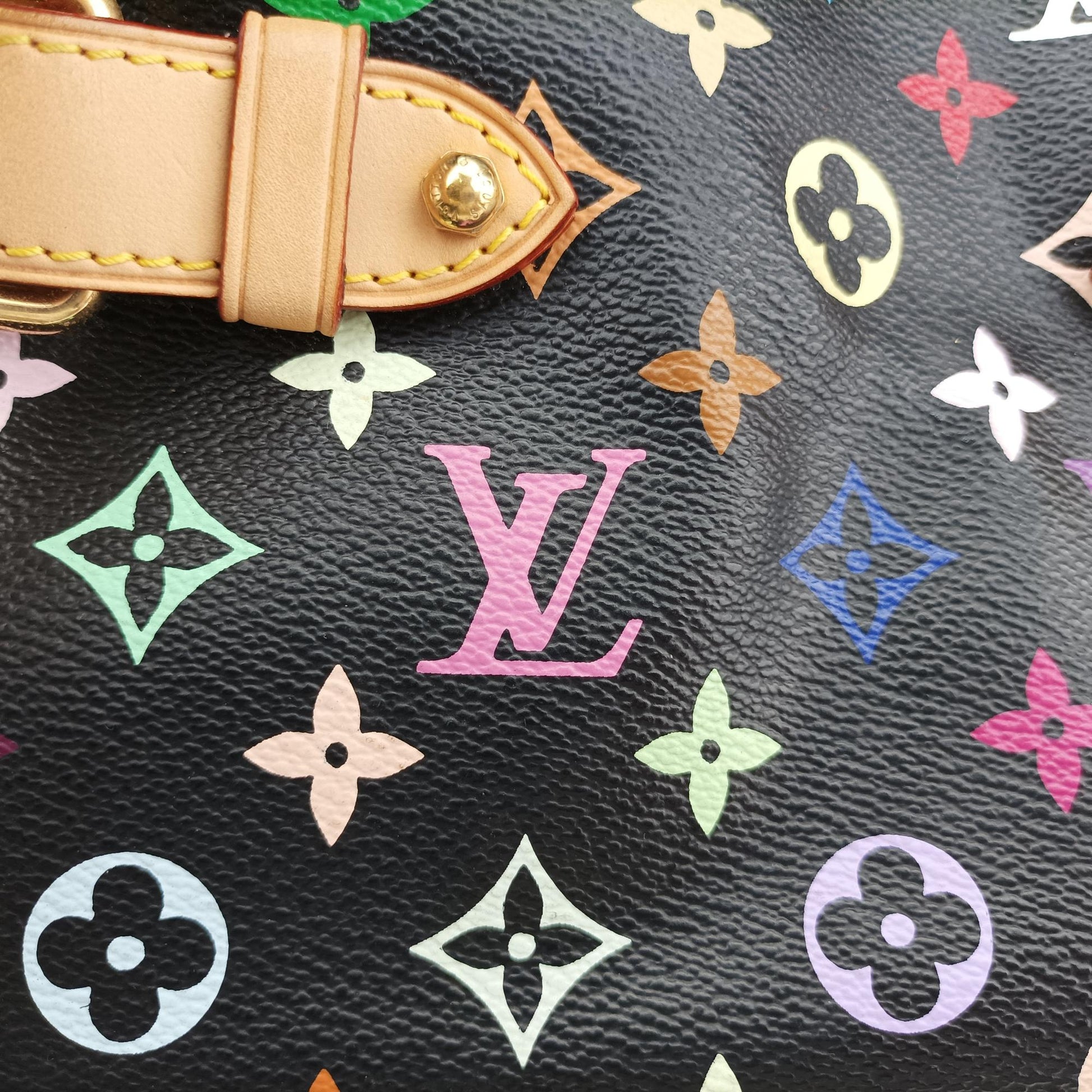 ルイヴィトン Louis Vuitton ハンドバッグ レディース クラウディア ノワール モノグラム マルチカラー M40194 CE4098