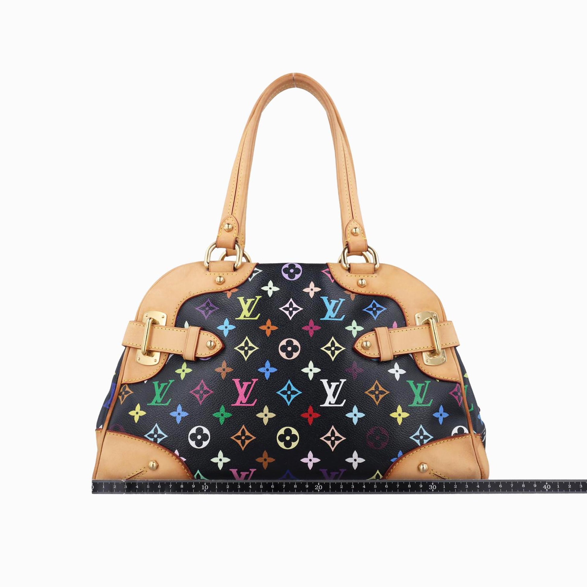 ルイヴィトン Louis Vuitton ハンドバッグ レディース クラウディア ノワール モノグラム マルチカラー M40194 CE4098