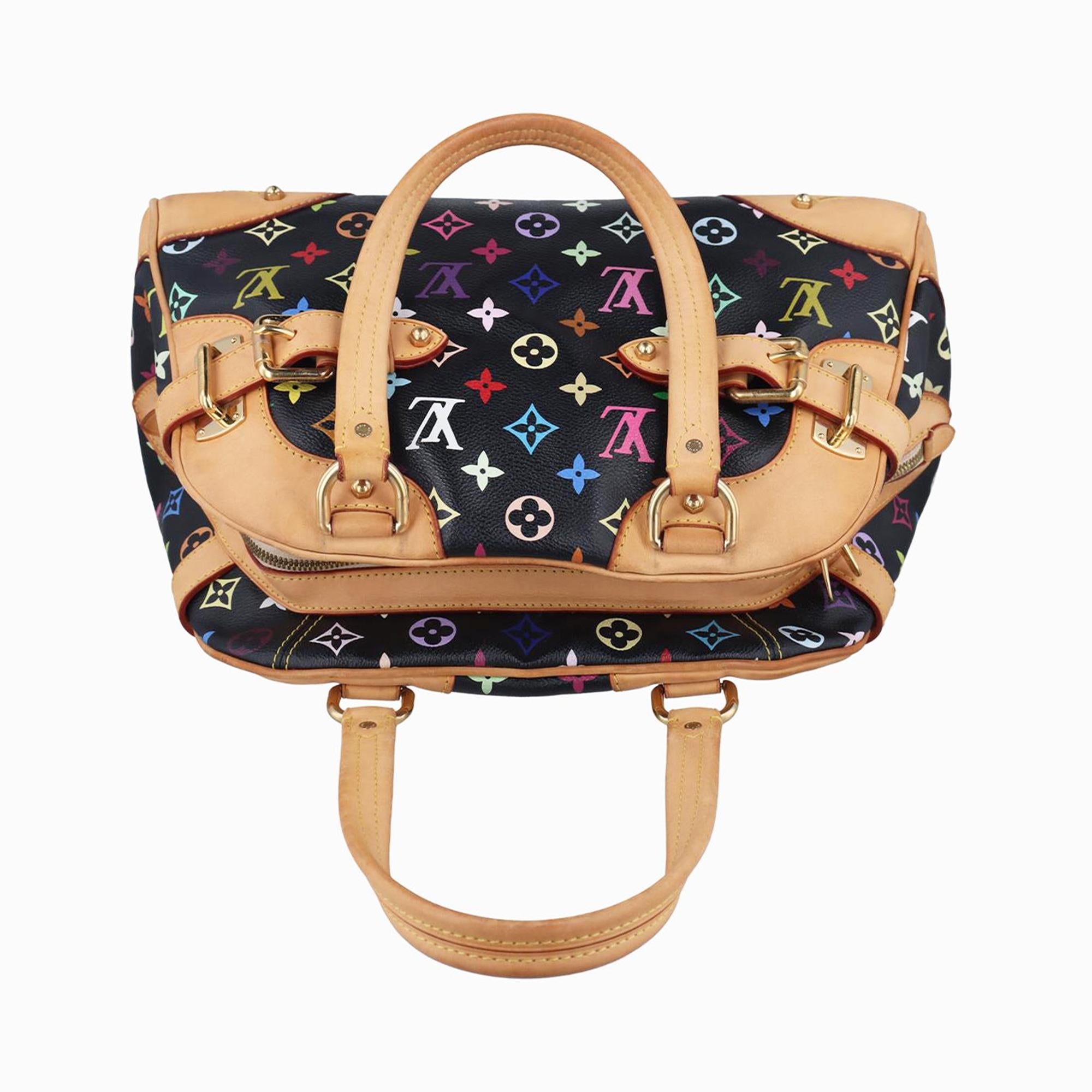 ルイヴィトン Louis Vuitton ハンドバッグ レディース クラウディア ノワール モノグラム マルチカラー M40194 CE4098