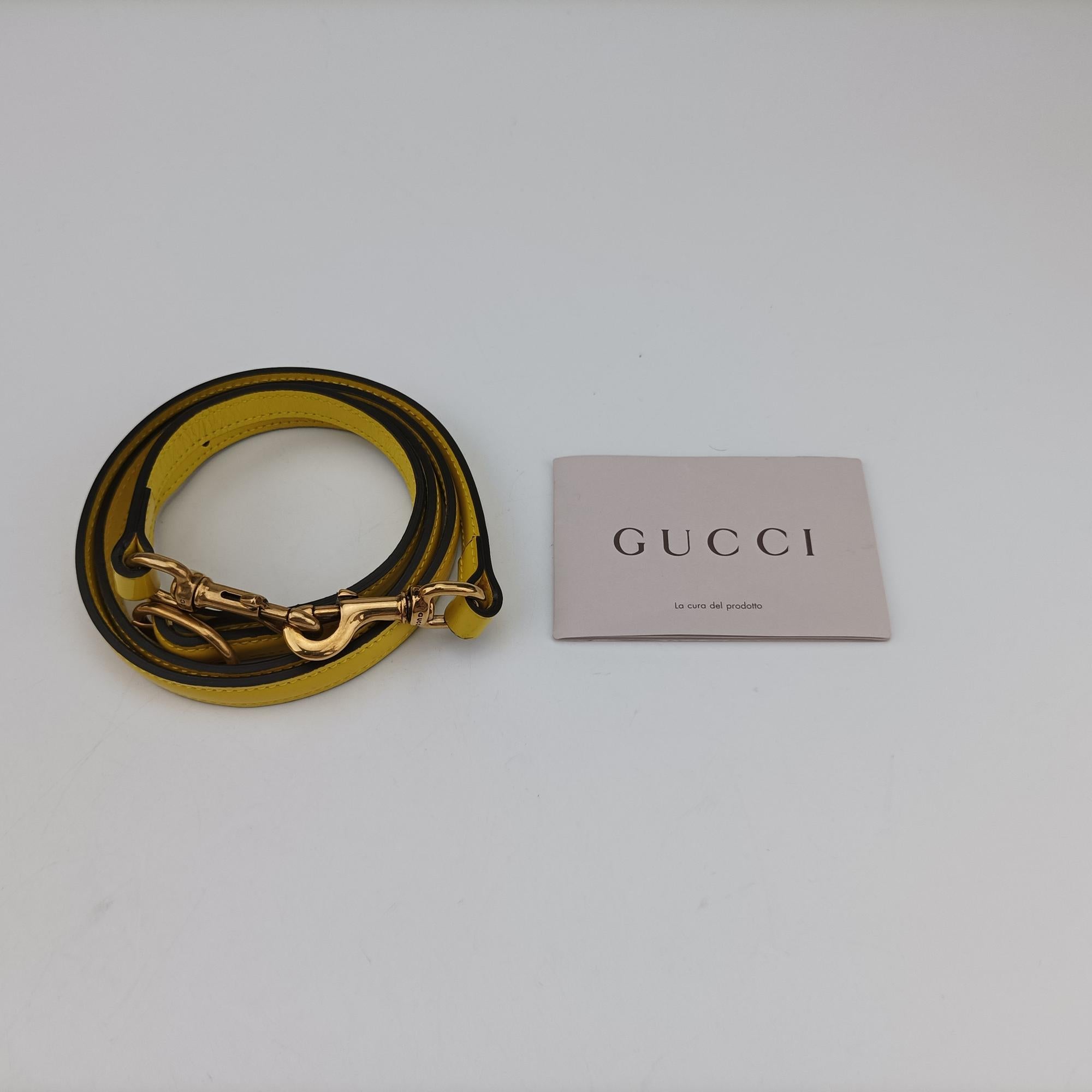 グッチ Gucci ショルダーバッグ レディース ブライトビット イエロー パテント 371925 D017477928