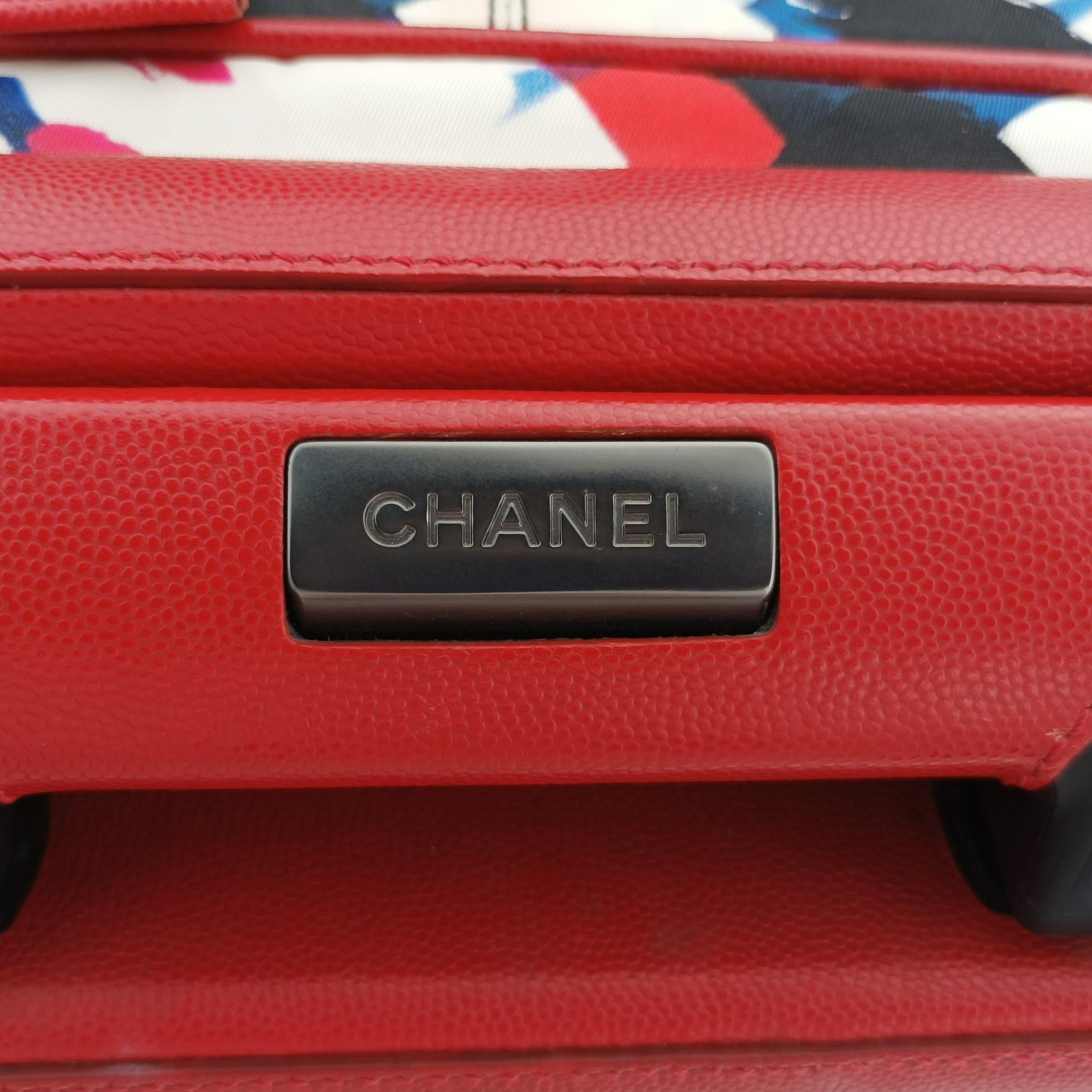 シャネル Chanel 旅行用バッグ/キャリーバッグ レディース エアライン　ココマーク　トロリー マルチカラー ナイロン×レザー A69906 22154371