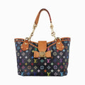 ルイヴィトン Louis Vuitton ハンドバッグ レディース アニーGM ノワール モノグラム マルチカラー M40304 SR4170