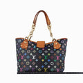 ルイヴィトン Louis Vuitton ハンドバッグ レディース アニーGM ノワール モノグラム マルチカラー M40304 SR4170