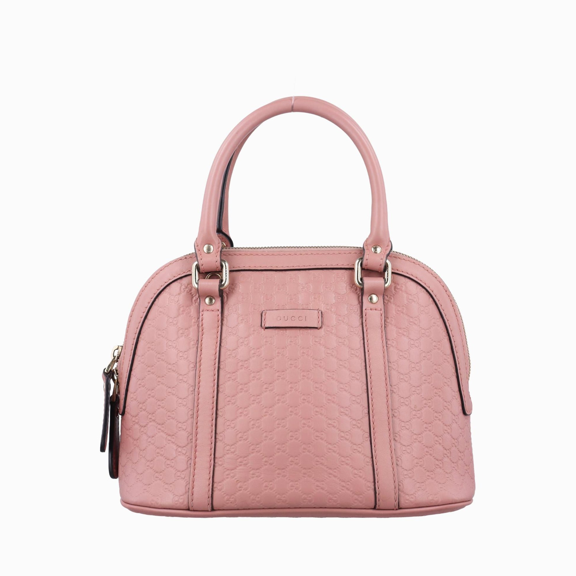 グッチ Gucci ショルダーバッグ レディース マイクログッチシマ ピンク レザー 449654 D024327362