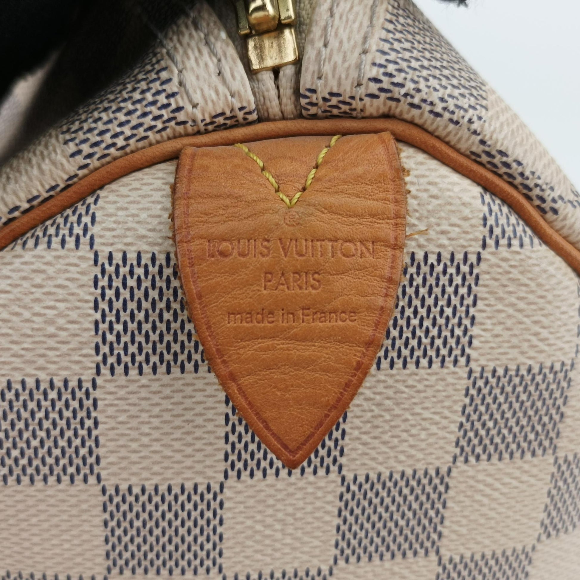 ルイヴィトン Louis Vuitton ボストンバッグ レディース スピーディ35 アズール ダミエキャンバス N41535 BA2102