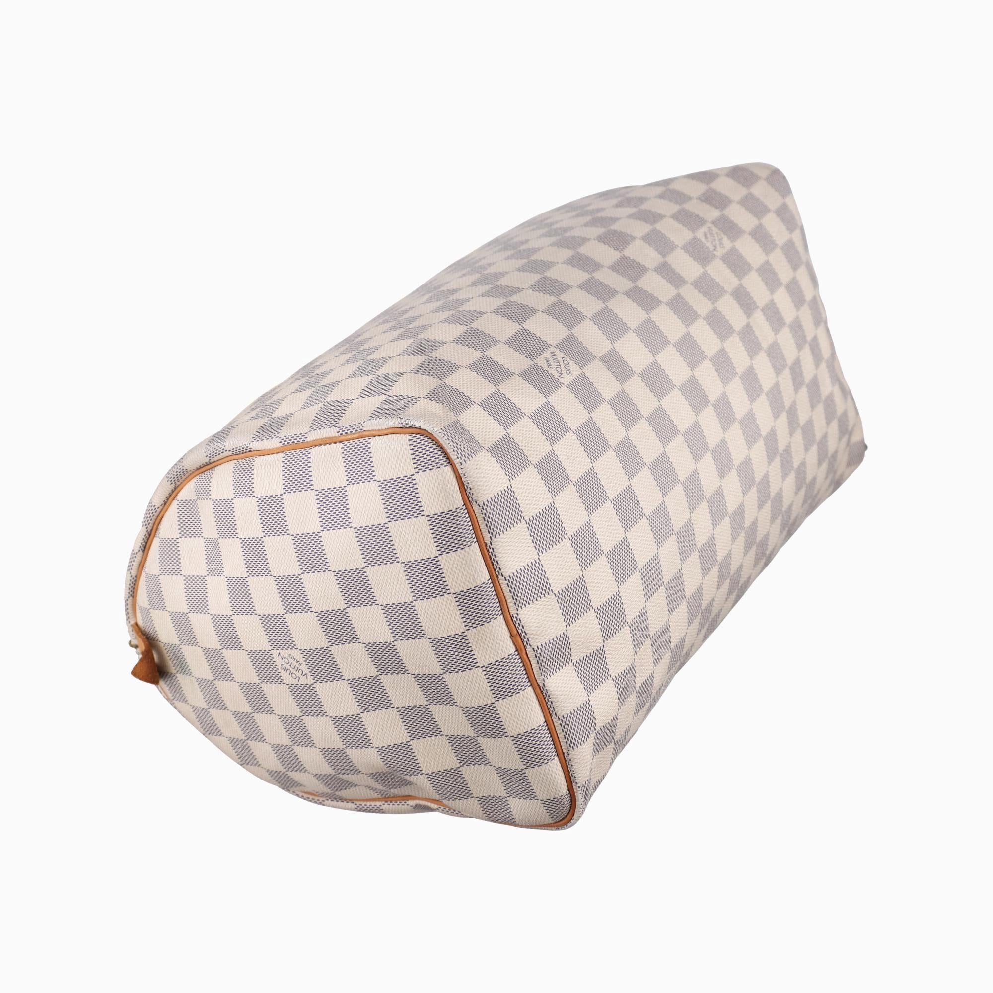 ルイヴィトン Louis Vuitton ボストンバッグ レディース スピーディ35 アズール ダミエキャンバス N41535 BA2102