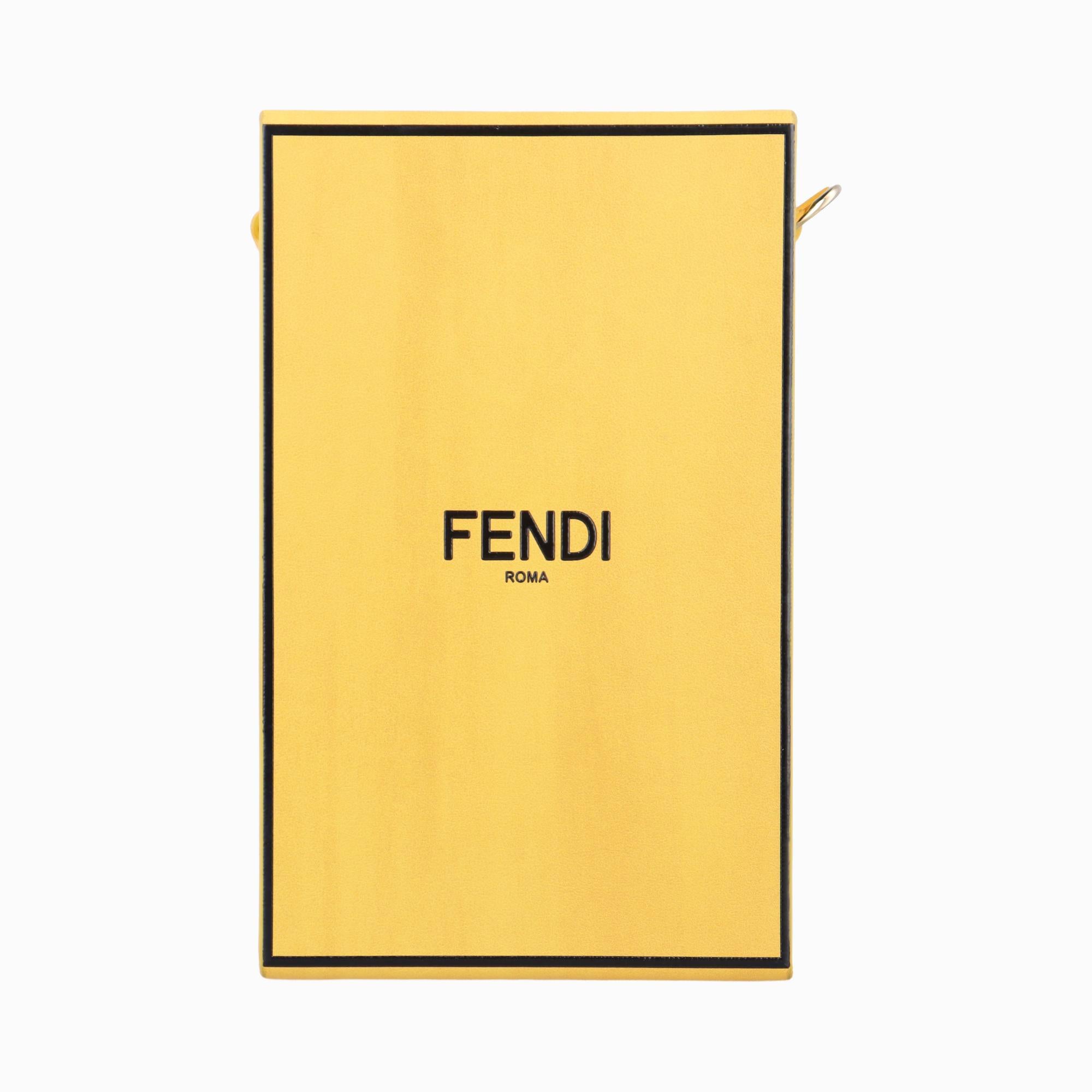 フェンディ Fendi ショルダーバッグ レディース FENDIボックス パッケージング イエロー レザー 7VA519-F1CIA 218-3039