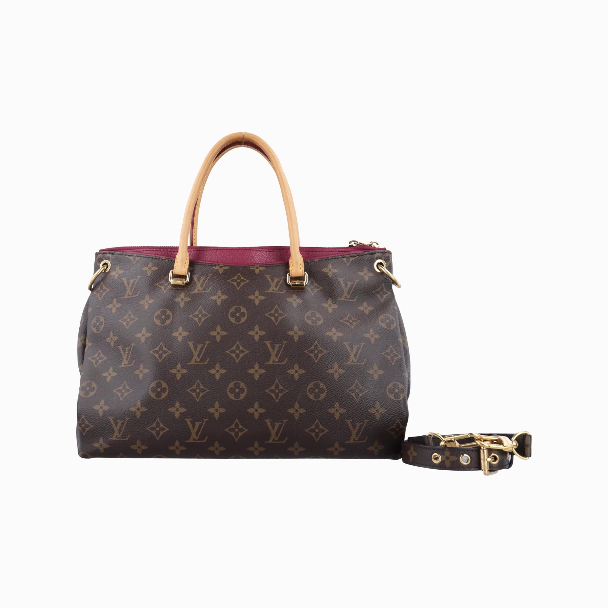 ルイヴィトン Louis Vuitton ショルダーバッグ レディース パラス モノグラム/ブラウン系×オロール モノグラムキャンバス×カーフレザー M40906 SP5103