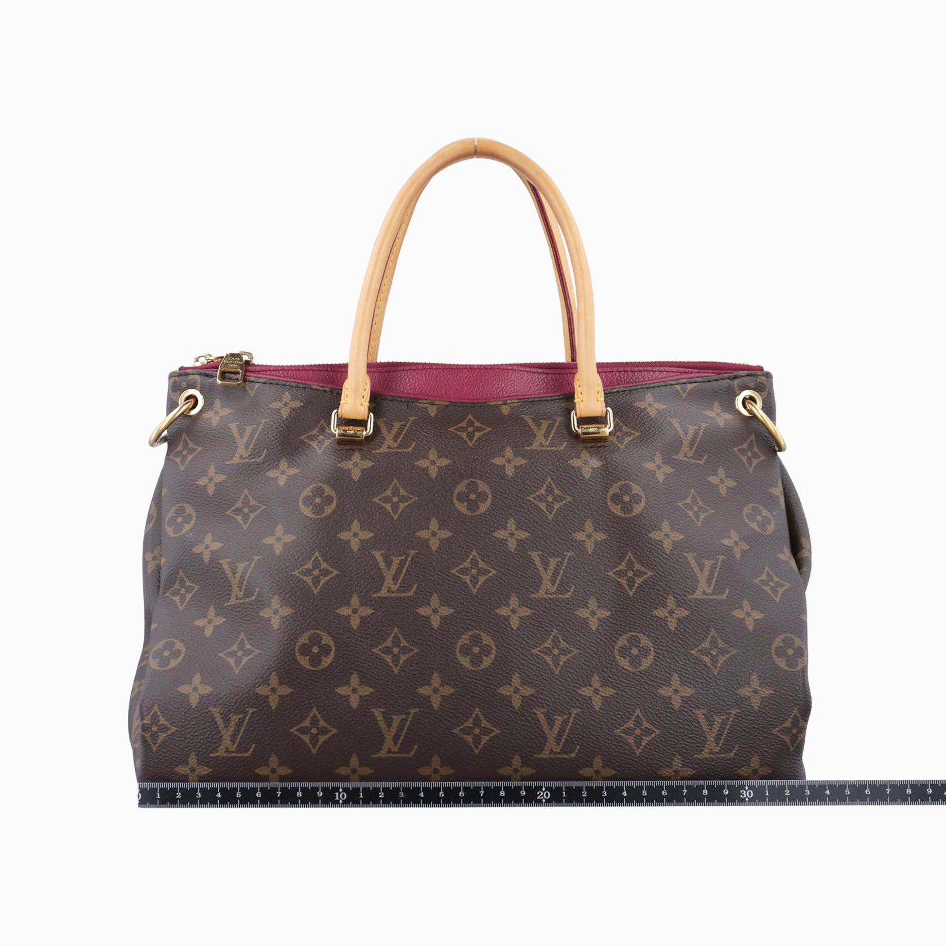 ルイヴィトン Louis Vuitton ショルダーバッグ レディース パラス モノグラム/ブラウン系×オロール モノグラムキャンバス×カーフレザー M40906 SP5103