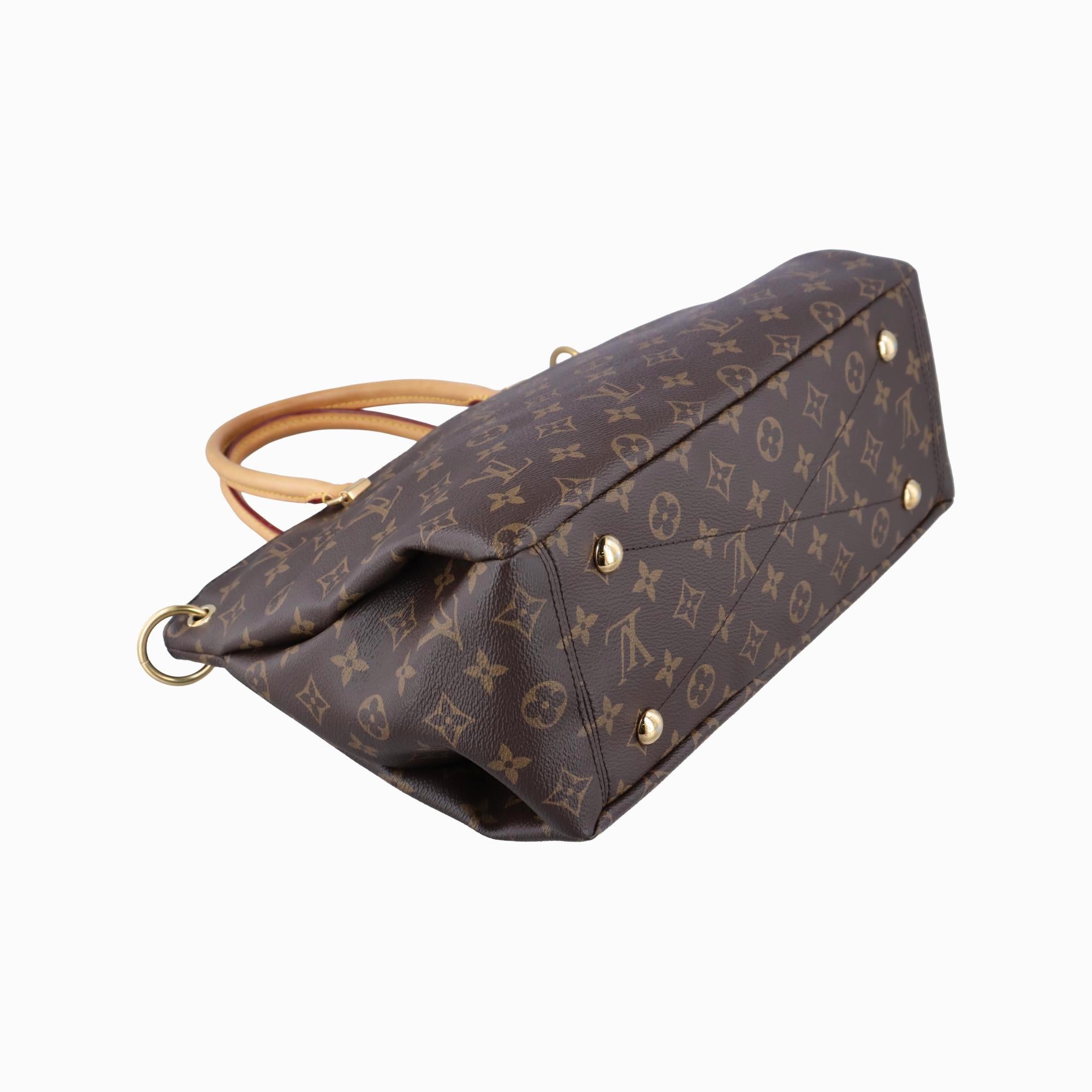 ルイヴィトン Louis Vuitton ショルダーバッグ レディース パラス モノグラム/ブラウン系×オロール モノグラムキャンバス×カーフレザー M40906 SP5103