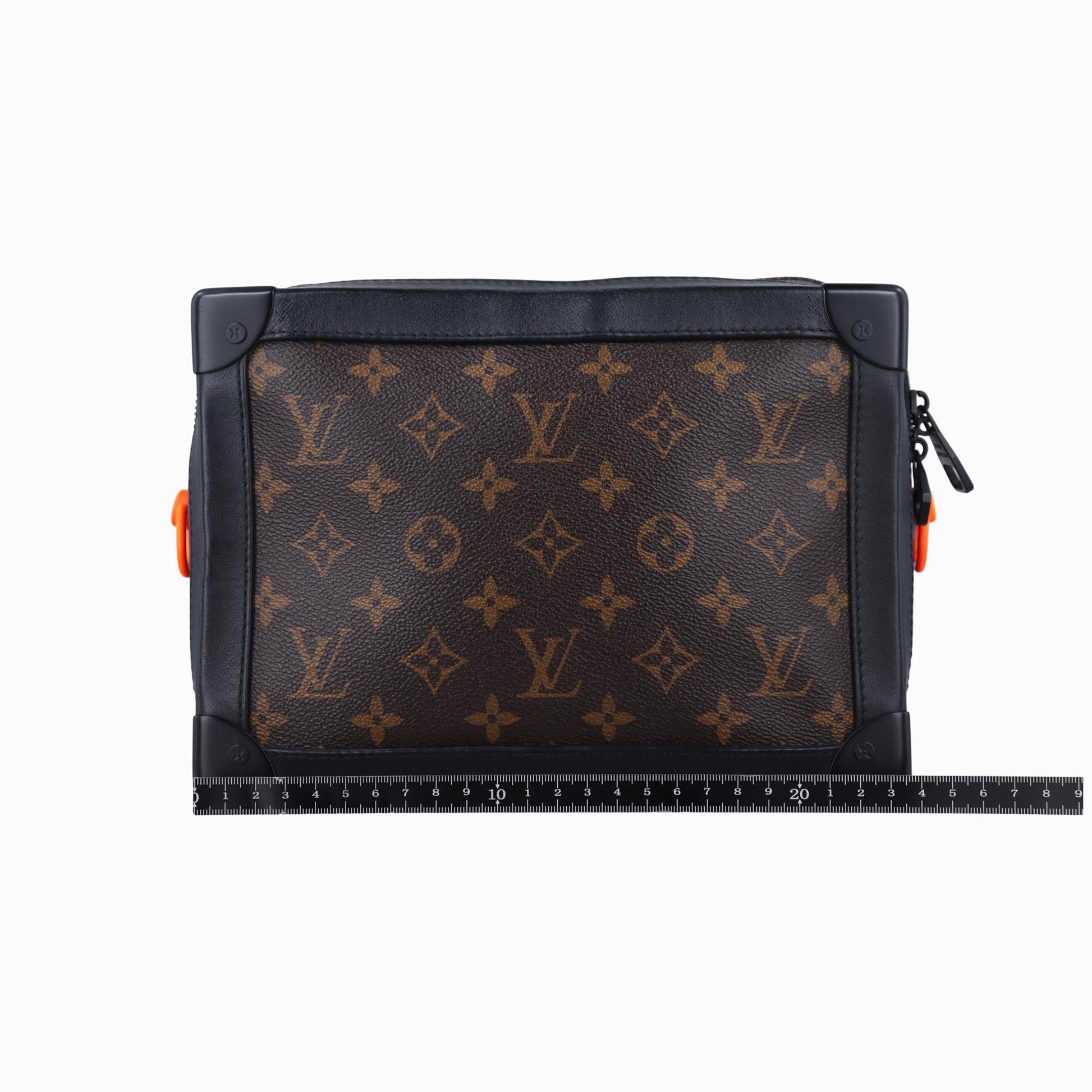 ルイヴィトン Louis Vuitton ショルダーバッグ レディース ソーラーレイ ソフトトランク モノグラム/ブラウン系×ブラック モノグラムキャンバス×カーフレザー M44478 DU3178