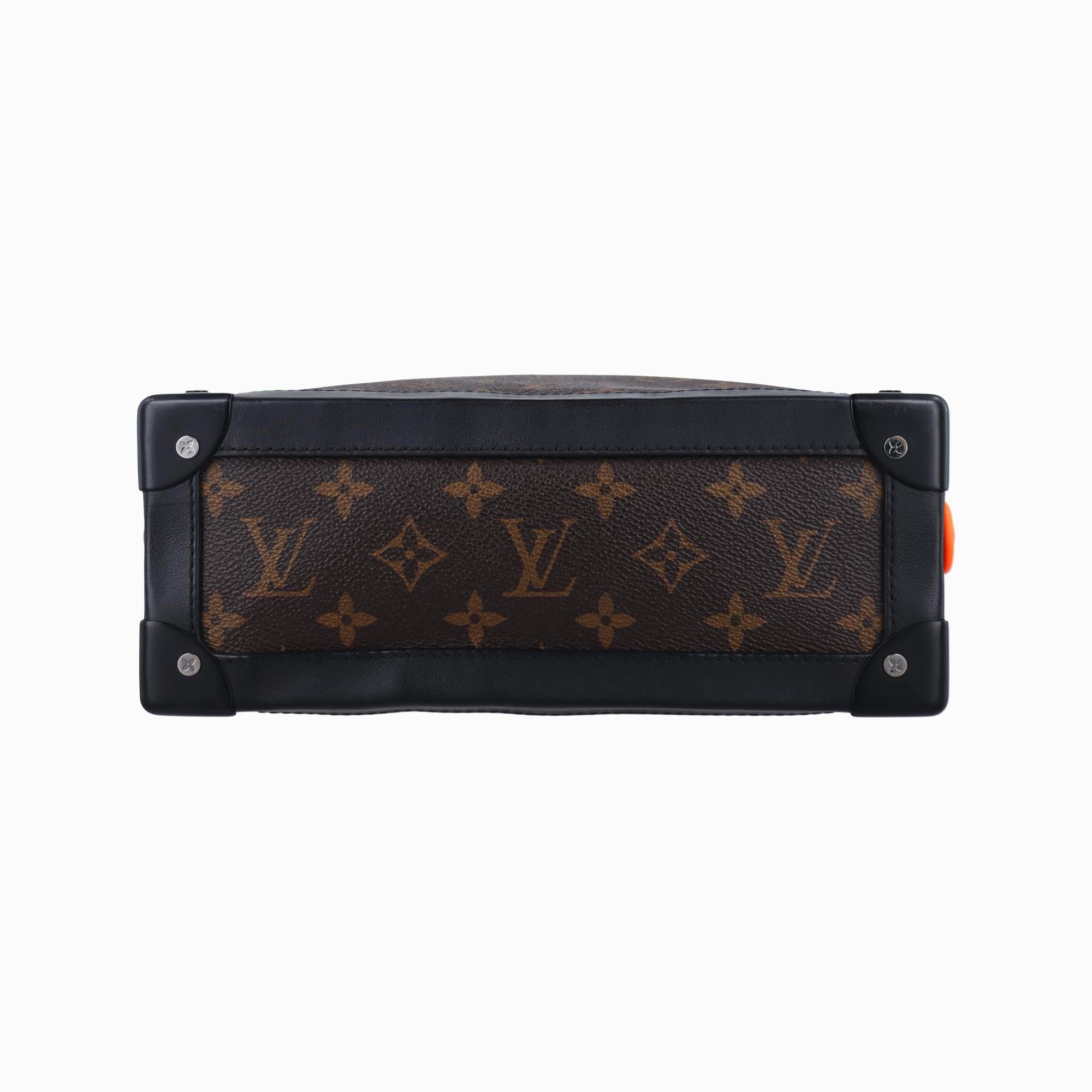 ルイヴィトン Louis Vuitton ショルダーバッグ レディース ソーラーレイ ソフトトランク モノグラム/ブラウン系×ブラック モノグラムキャンバス×カーフレザー M44478 DU3178