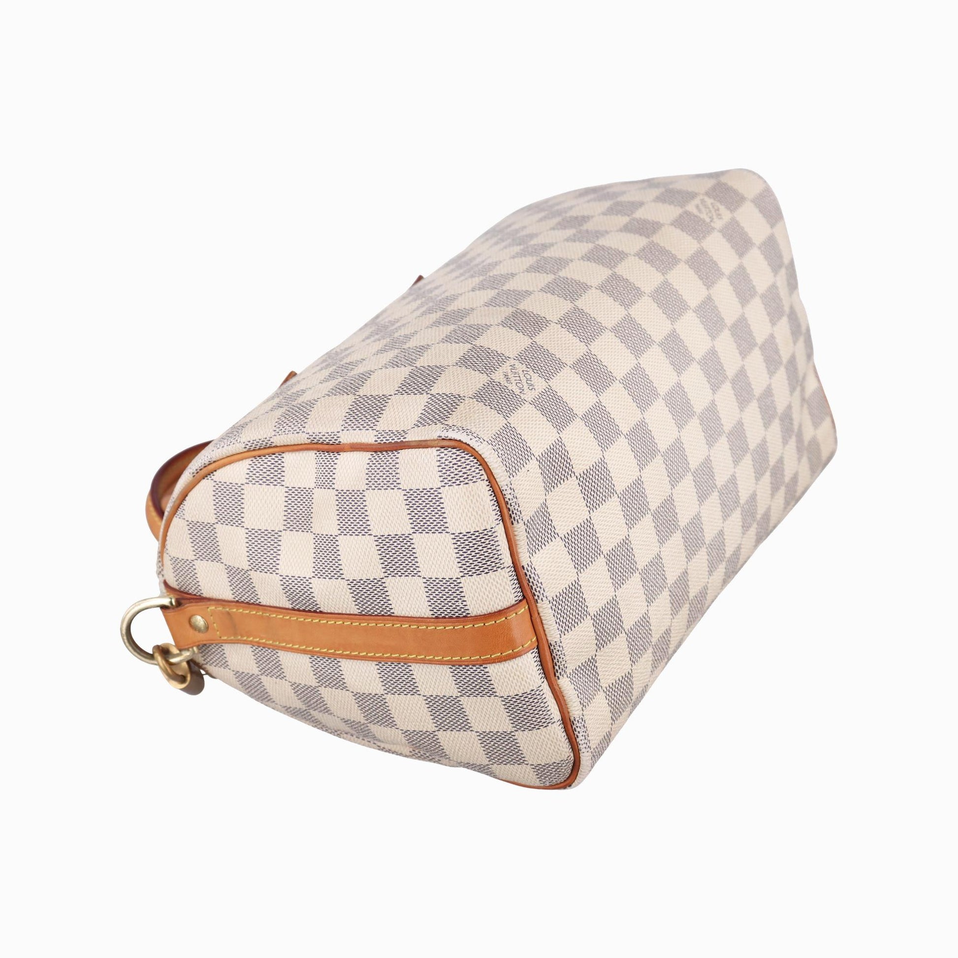 ルイヴィトン Louis Vuitton ボストンバッグ レディース スピーディ25 アズール ダミエキャンバス N41534 DU2175