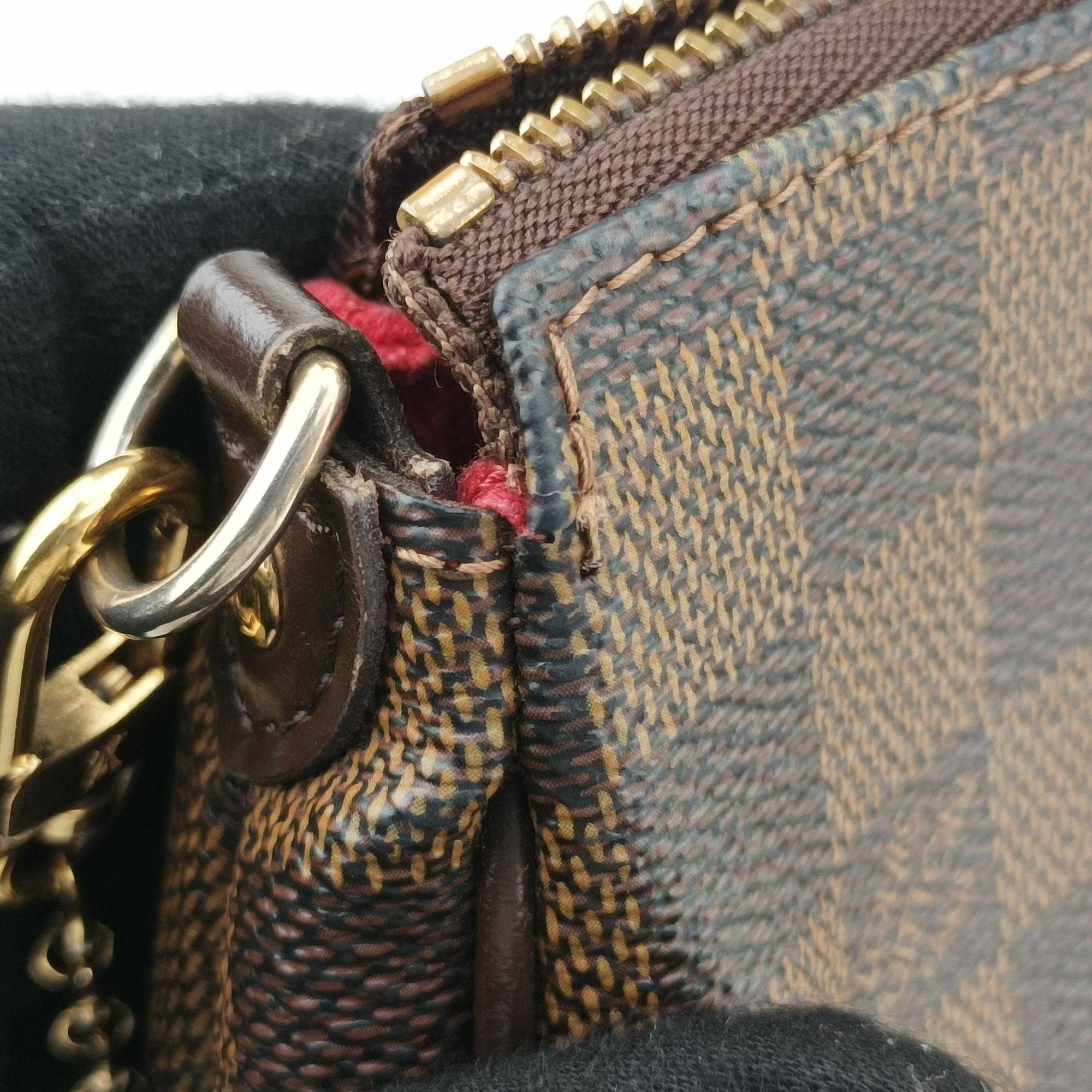 ルイヴィトン Louis Vuitton ショルダーバッグ レディース エヴァ エベーヌ ダミエキャンバス N55213 DU1019