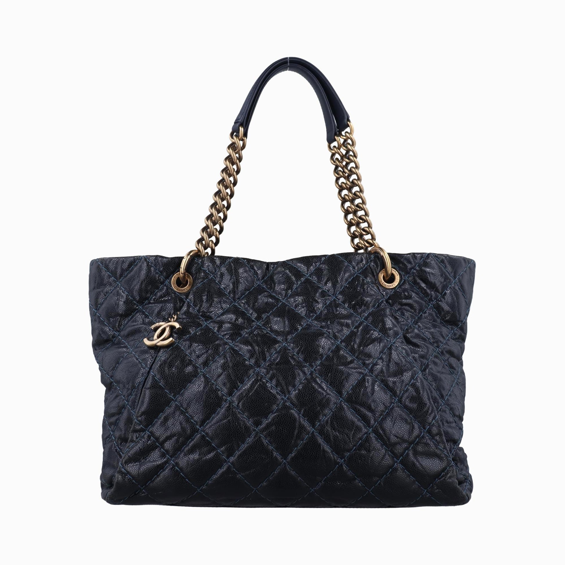 シャネル Chanel ショルダーバッグ レディース マトラッセ　ココマークGST ブラック キャビアスキン A67605 15251649