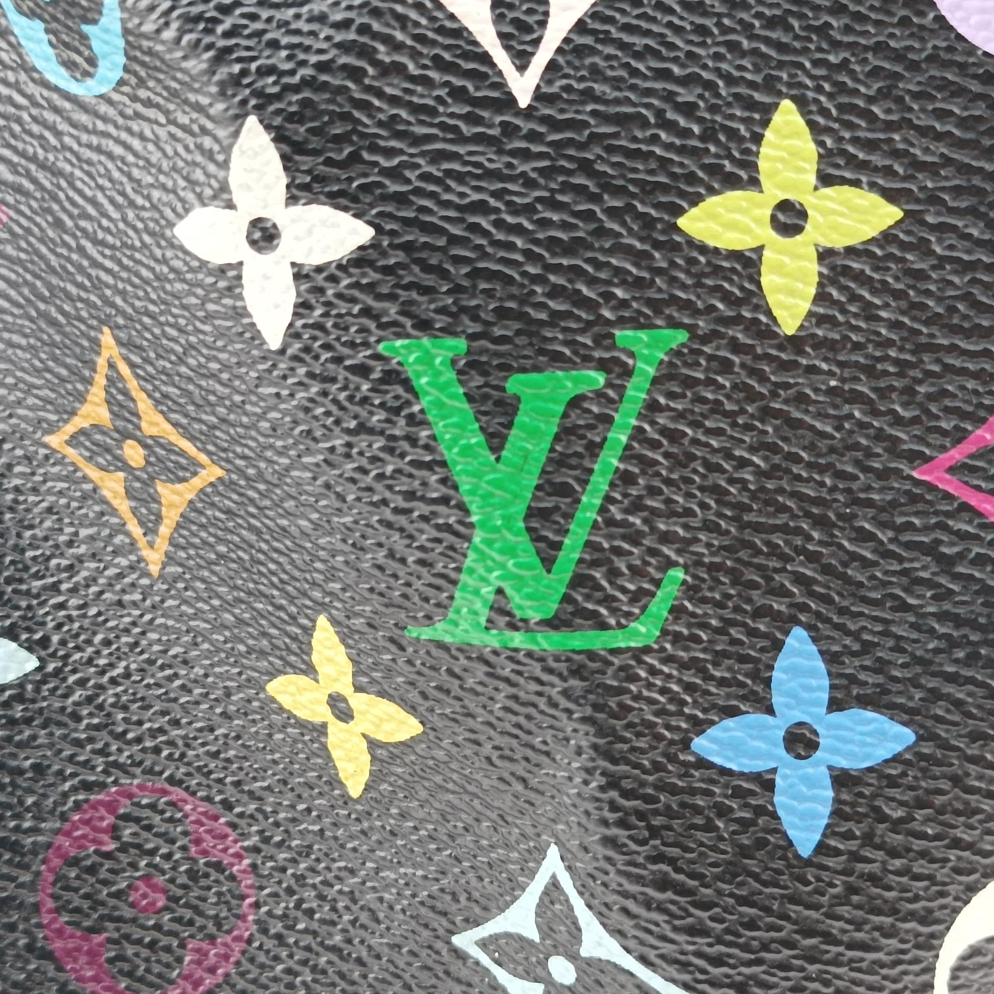 ルイヴィトン Louis Vuitton ショルダーバッグ レディース プチ ノエ ノワール モノグラム マルチカラー M42230 CA4151