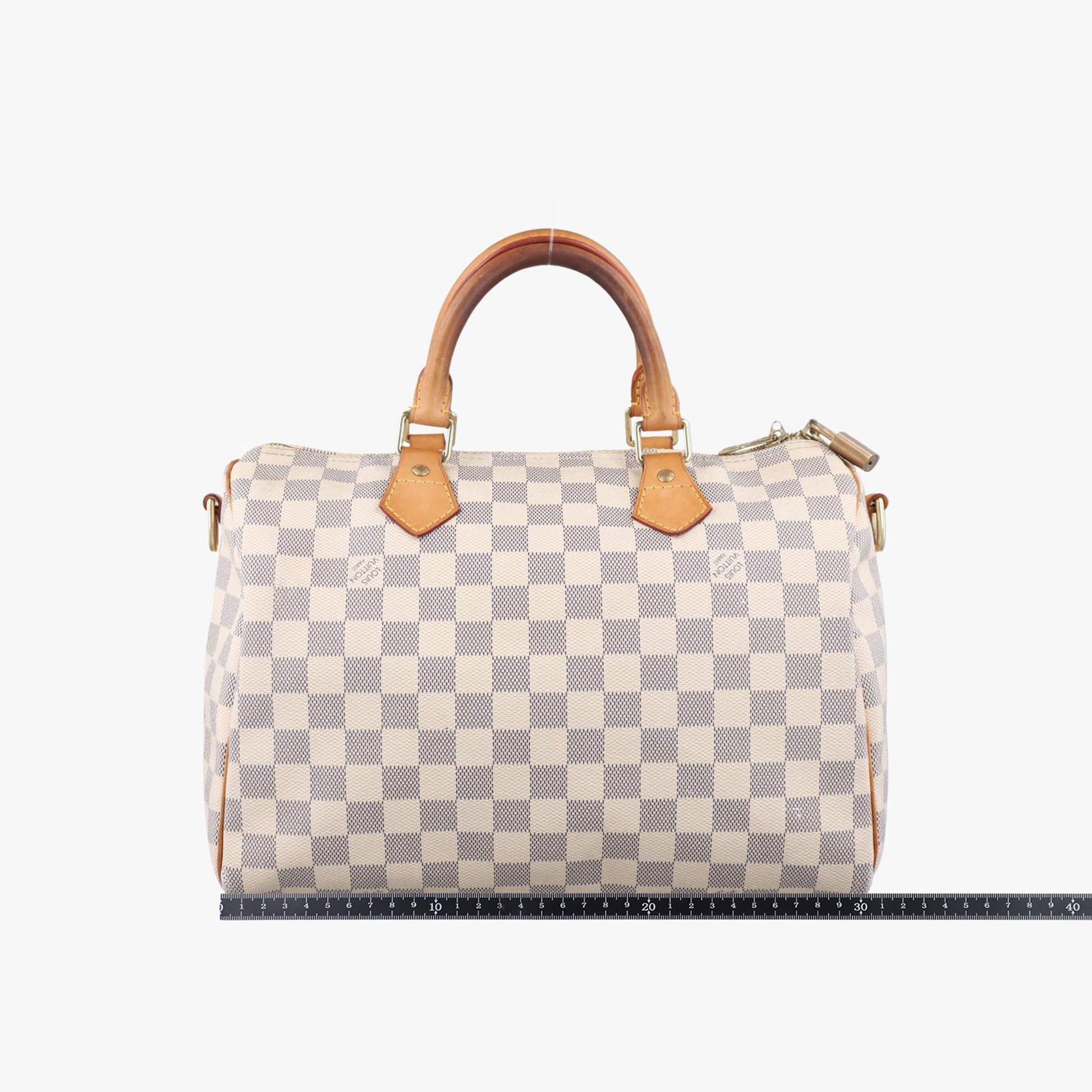 ルイヴィトン Louis Vuitton ボストンバッグ レディース スピーディ30 アズール ダミエキャンバス N41533 SP0133