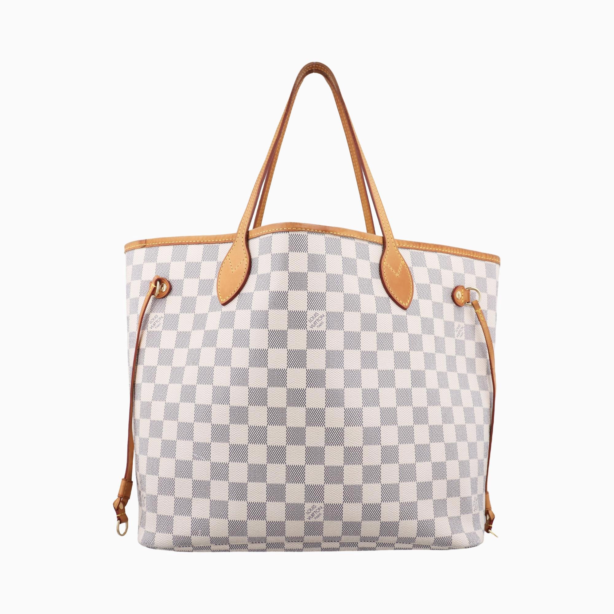 ルイヴィトン Louis Vuitton ショルダーバッグ レディース ネヴァーフルMM アズール ダミエキャンバス N51107 SP1131