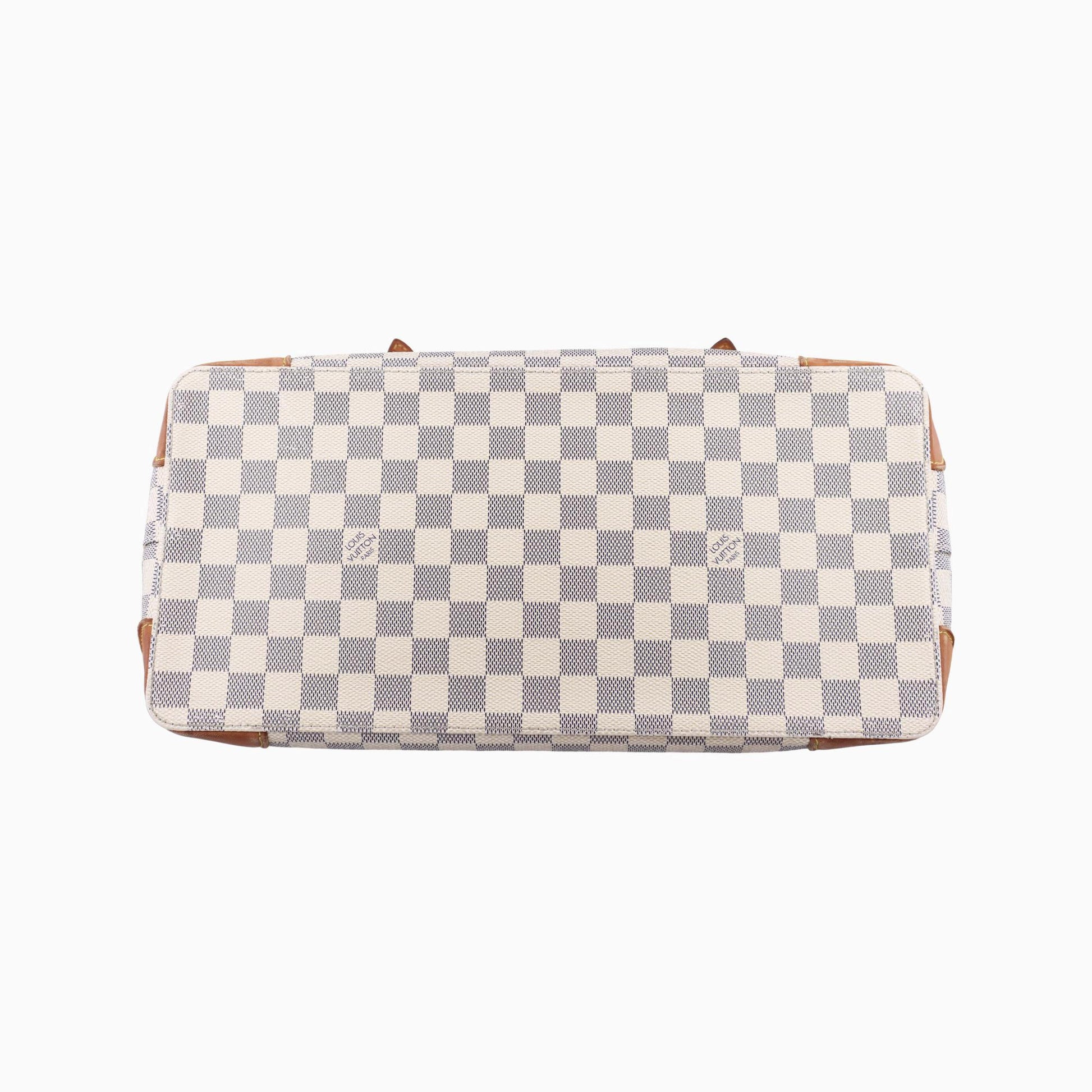 ルイヴィトン Louis Vuitton ハンドバッグ レディース ハムプステッドMM アズール ダミエキャンバス N51206 CR2170