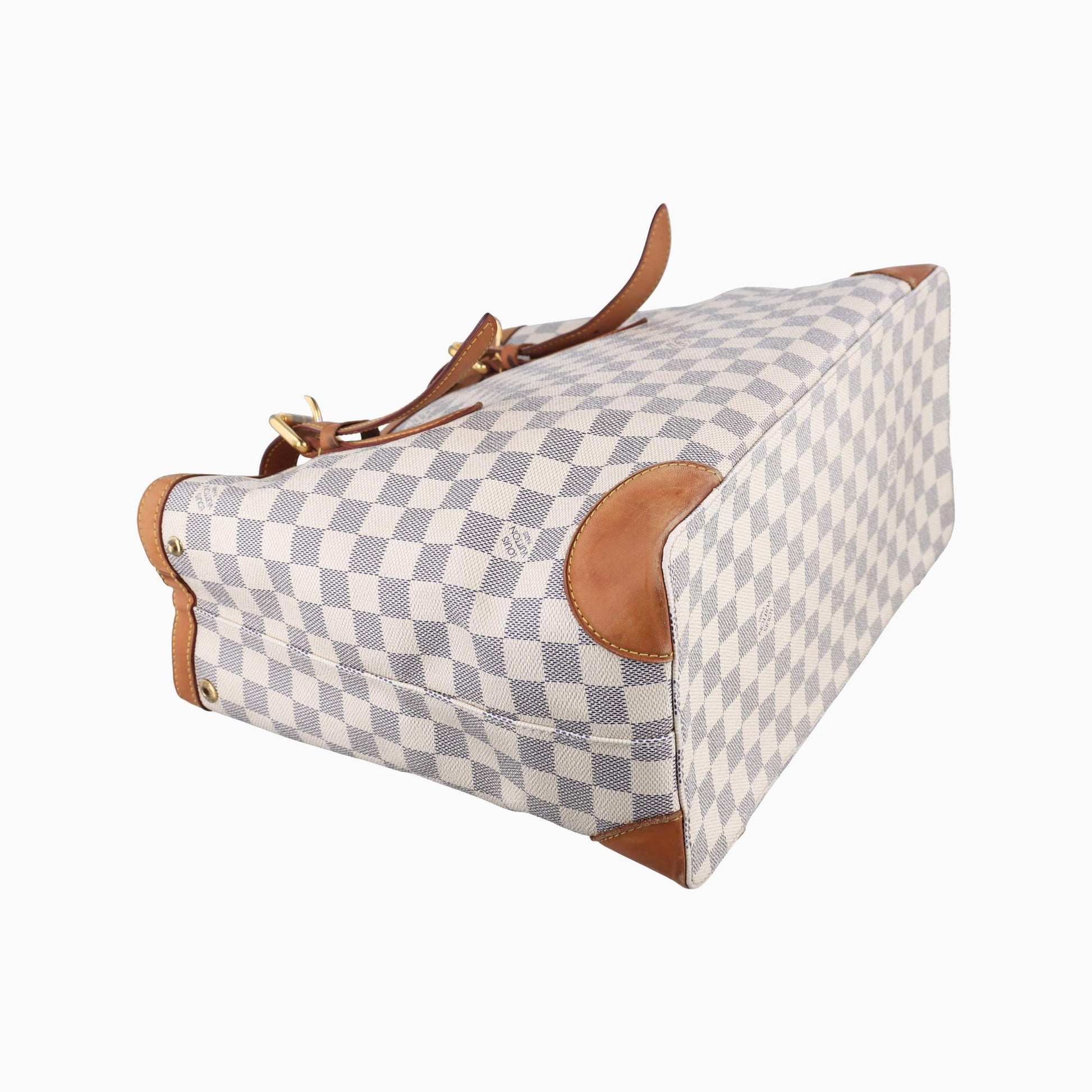 ルイヴィトン Louis Vuitton ハンドバッグ レディース ハムプステッドMM アズール ダミエキャンバス N51206 CR2170