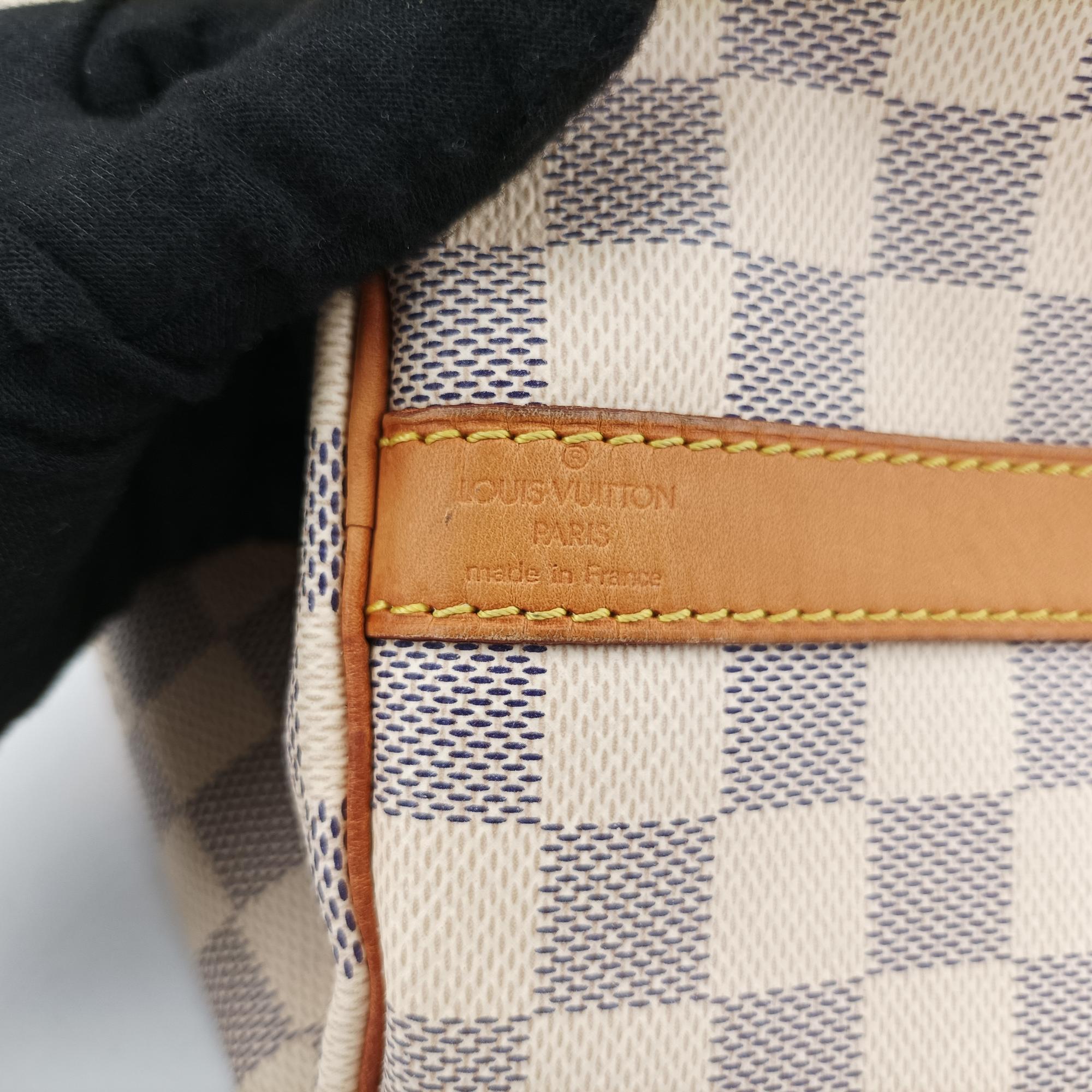 ルイヴィトン Louis Vuitton ボストンバッグ レディース スピーディ35 アズール ダミエキャンバス N41535 SP0193