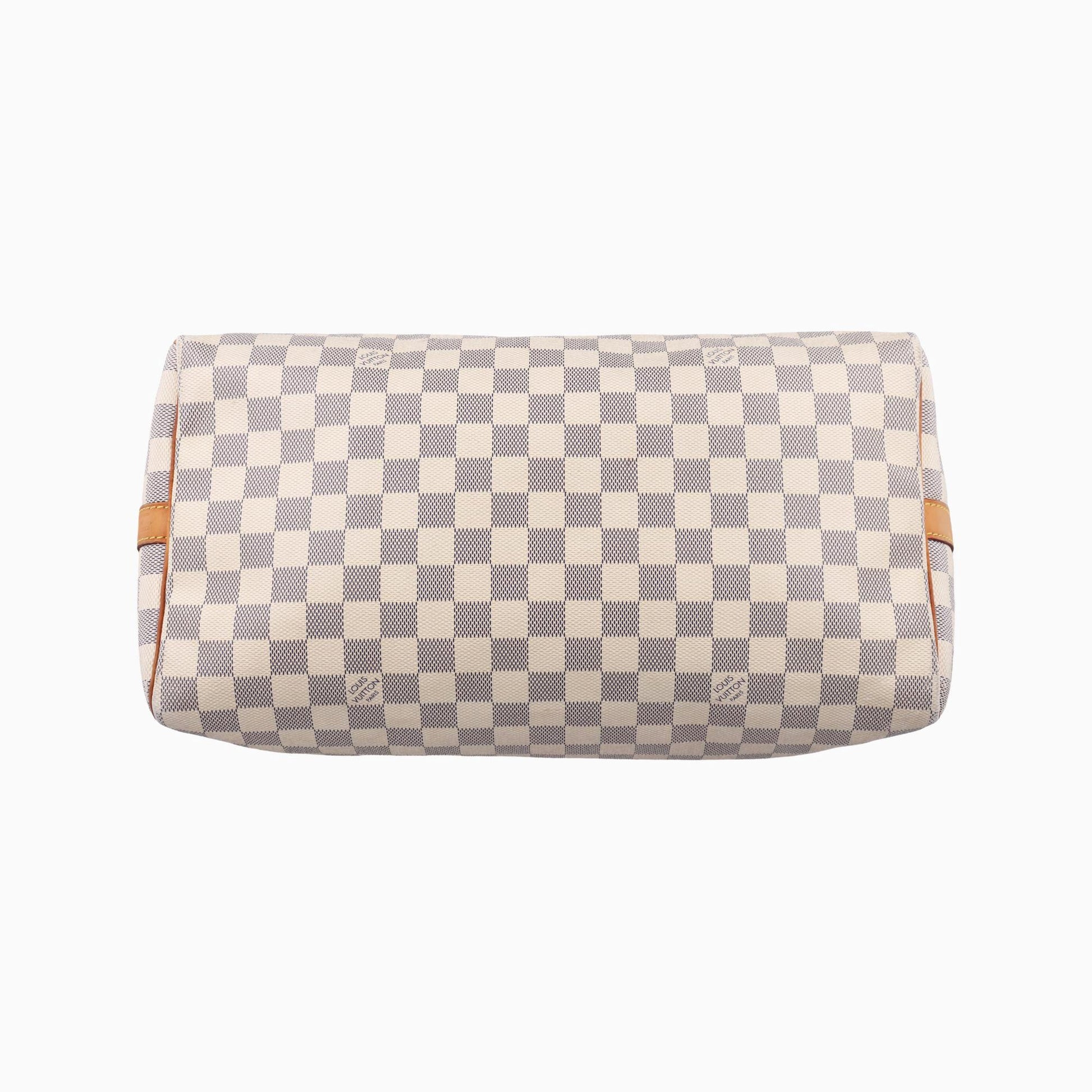 ルイヴィトン Louis Vuitton ボストンバッグ レディース スピーディ35 アズール ダミエキャンバス N41535 SP0193