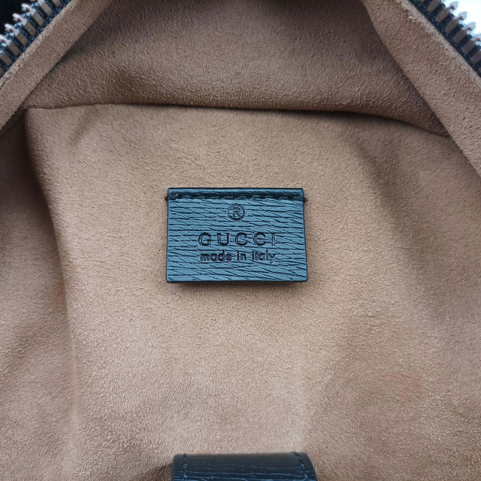 グッチ Gucci リュック/バックパック レディース ティアン ブラック×マルチカラー レザー 406370 E019642795