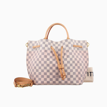 ルイヴィトン Louis Vuitton ショルダーバッグ レディース ジロラッタ アズール ダミエキャンバス N41579 GI4107