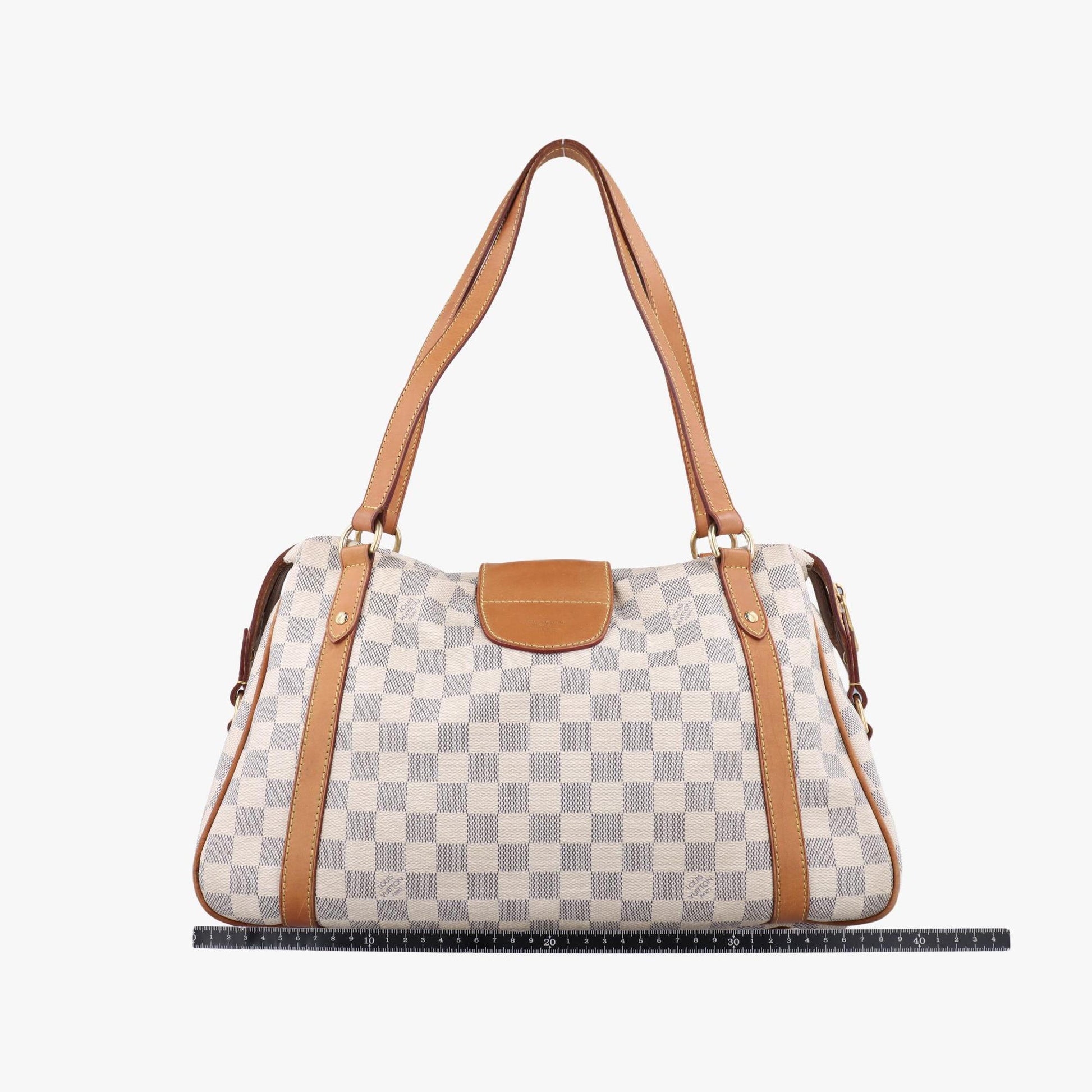 ルイヴィトン Louis Vuitton ショルダーバッグ レディース ストレーザPM アズール ダミエキャンバス N42220 TR4190