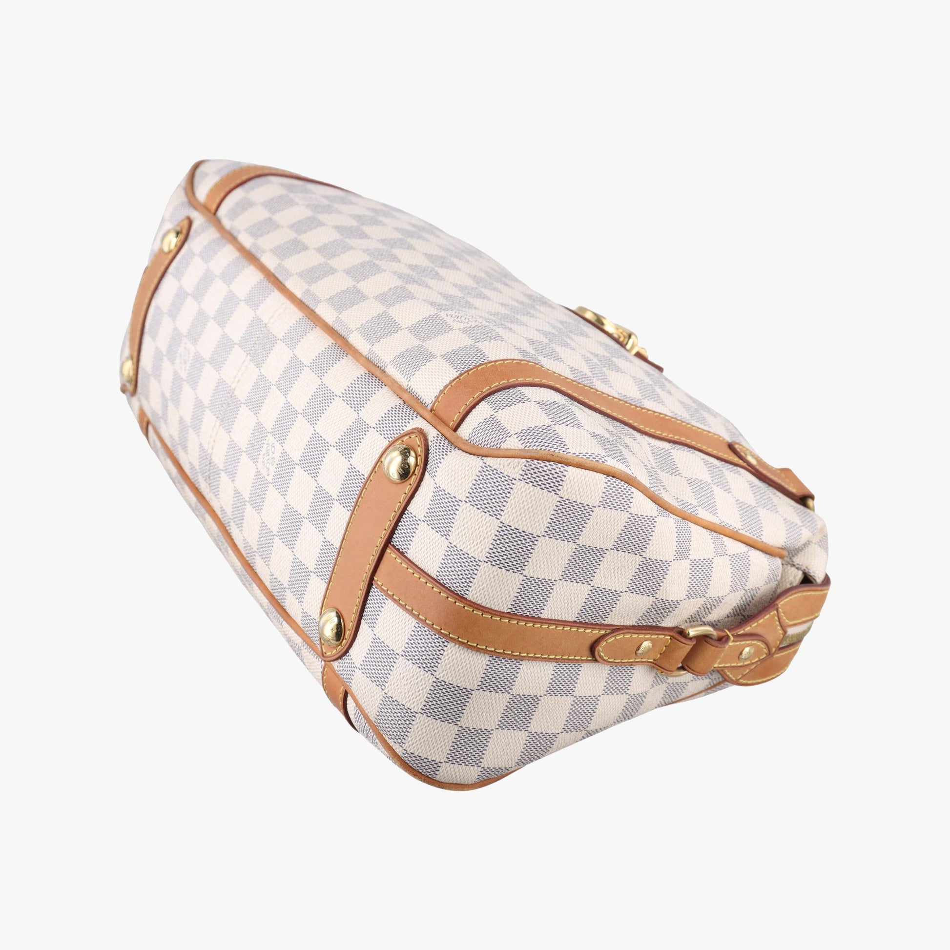 ルイヴィトン Louis Vuitton ショルダーバッグ レディース ストレーザPM アズール ダミエキャンバス N42220 TR4190