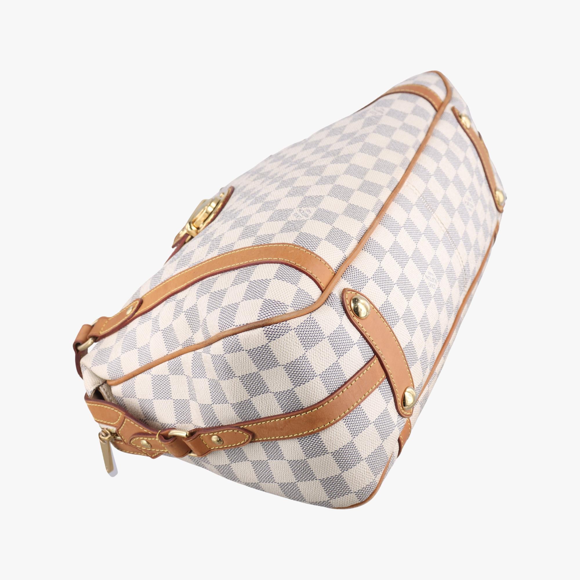 ルイヴィトン Louis Vuitton ショルダーバッグ レディース ストレーザPM アズール ダミエキャンバス N42220 TR4190