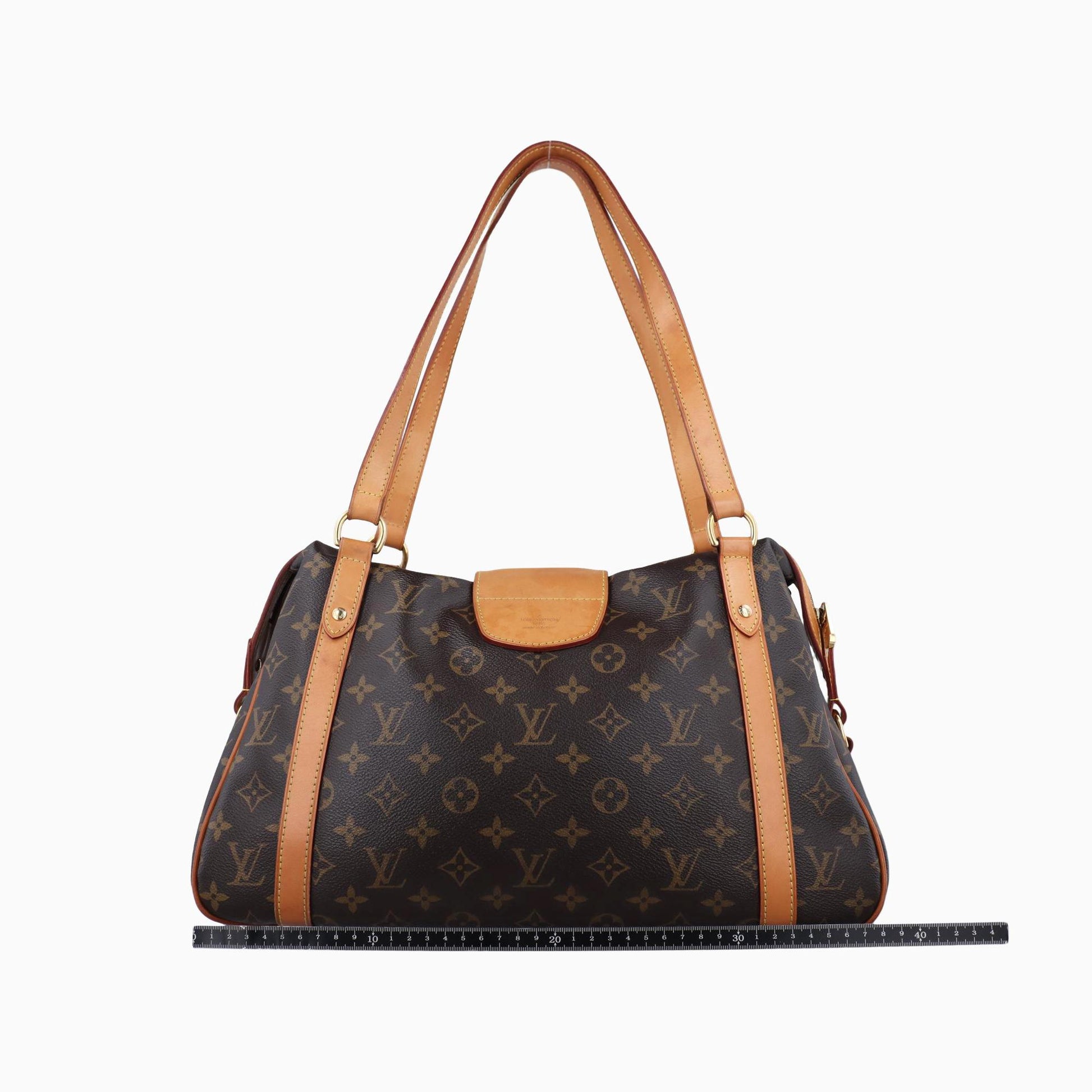 ルイヴィトン Louis Vuitton ショルダーバッグ レディース ストレーザPM モノグラム/ブラウン系 モノグラムキャンバス M51186 FL0120