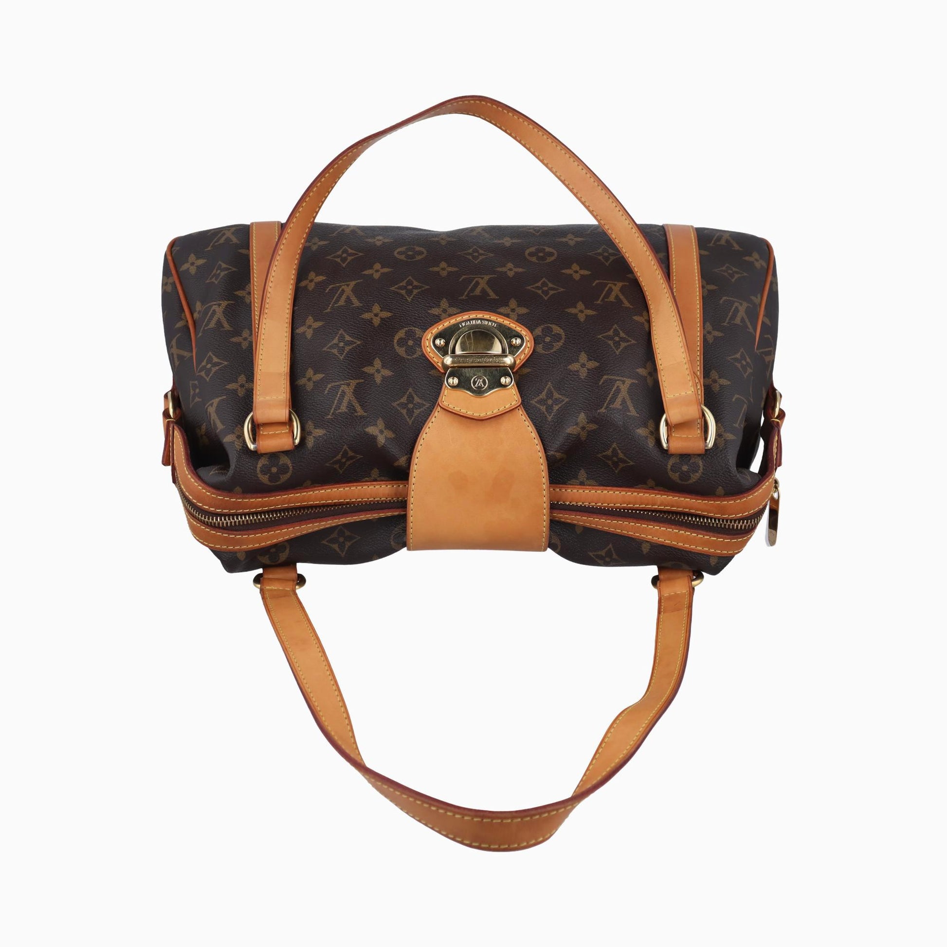 ルイヴィトン Louis Vuitton ショルダーバッグ レディース ストレーザPM モノグラム/ブラウン系 モノグラムキャンバス M51186 FL0120