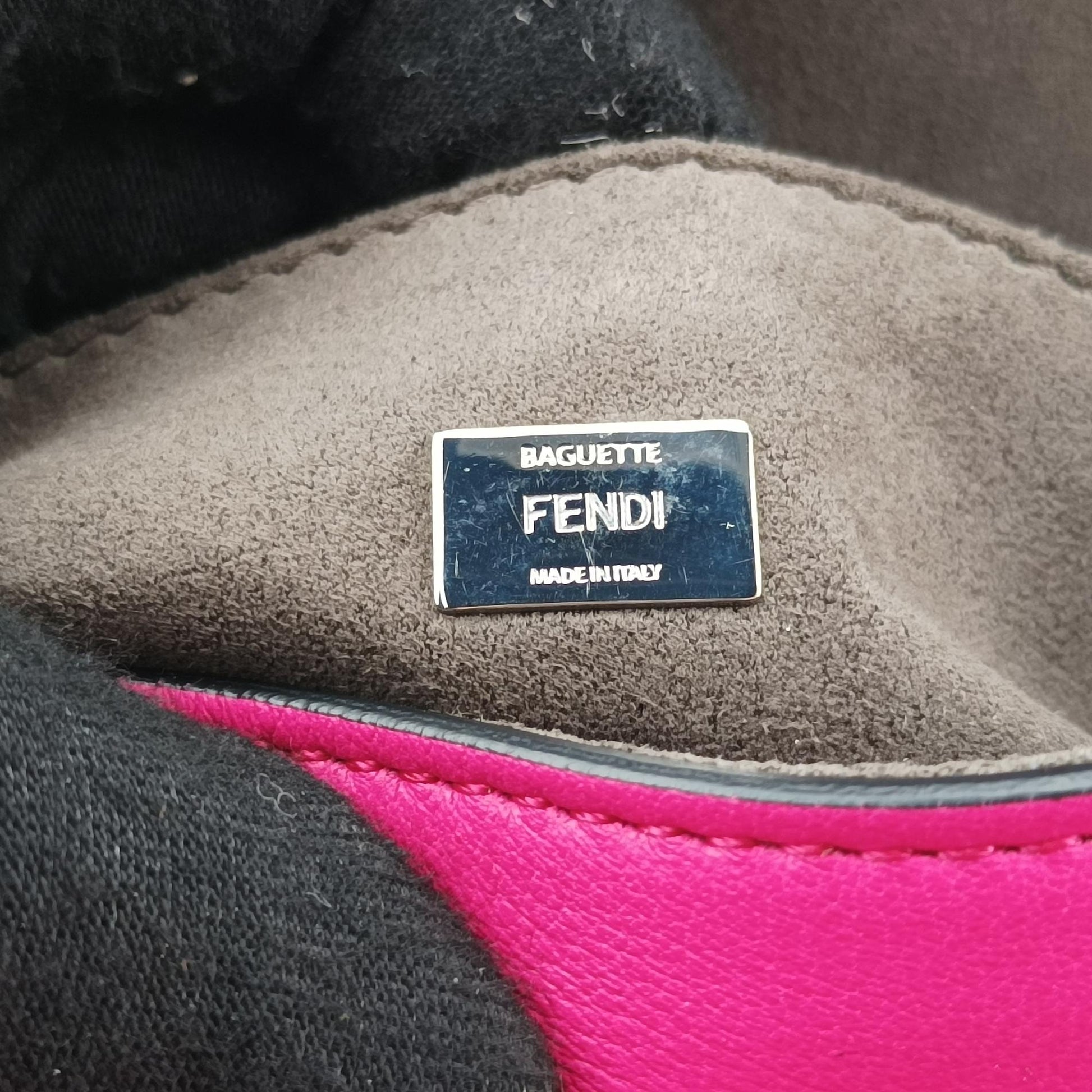 フェンディ Fendi ショルダーバッグ レディース ダブルマイクロバケット ピンク×ホワイト×オレンジ レザー 8M0371-7R8-168-8241