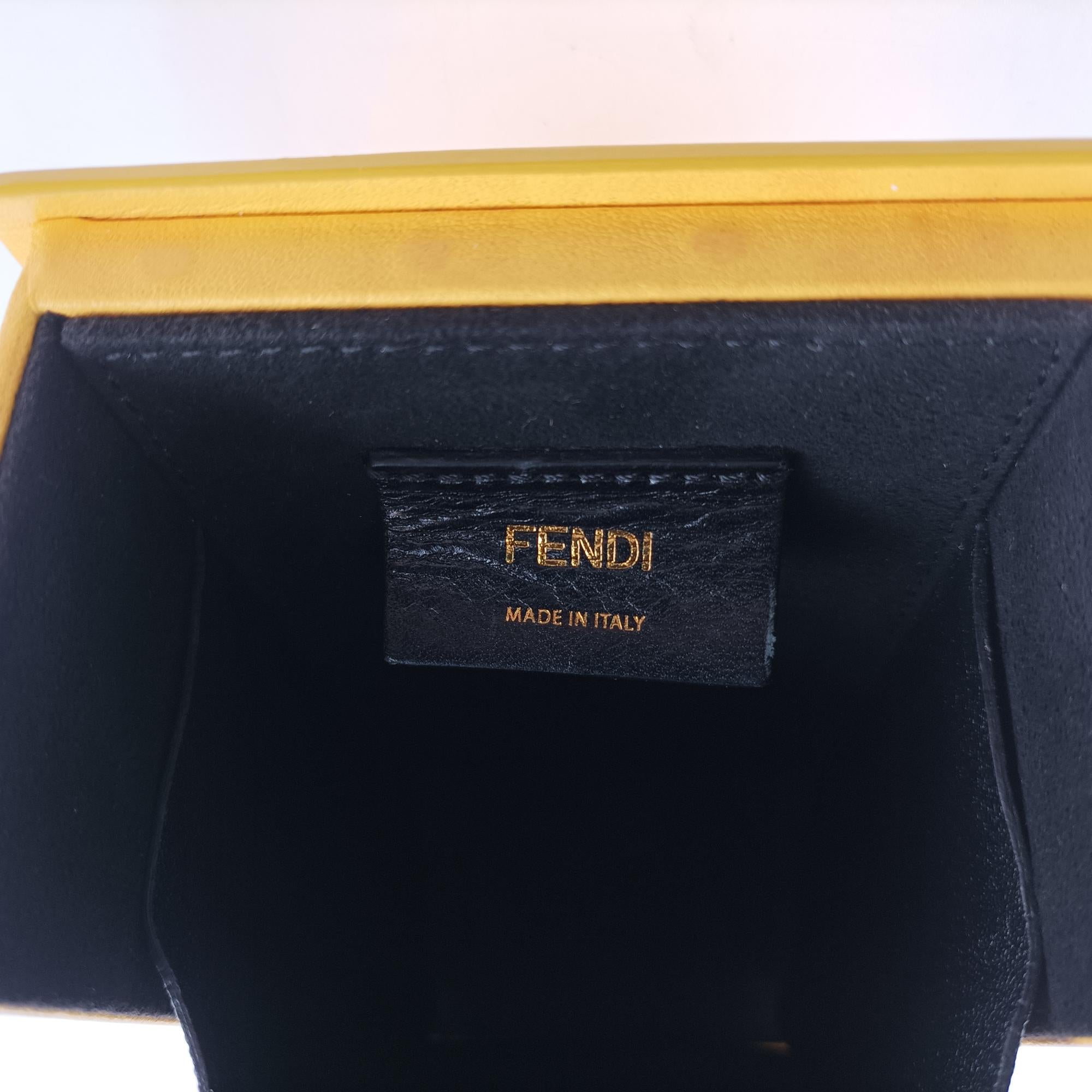 フェンディ Fendi ショルダーバッグ レディース FENDIボックス パッケージング イエロー レザー 7VA519-ADP6 218-9047