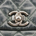 シャネル Chanel ショルダーバッグ レディース マトラッセ　ココマーク グレー レザー A67314 17067513