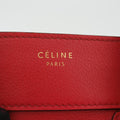 セリーヌ Celine ハンドバッグ レディース ラゲージミニショッパー レッド レザー F-SA-0152 S-PA-0172