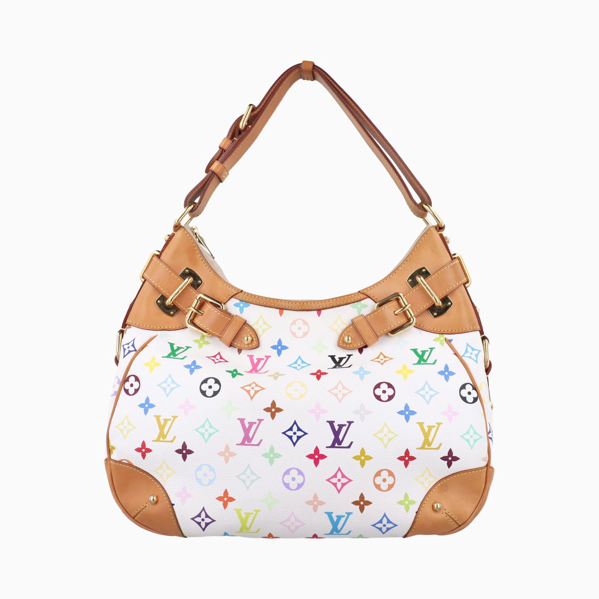 ルイヴィトン Louis Vuitton ショルダーバッグ レディース グレタ ブロン モノグラム マルチカラー M40195