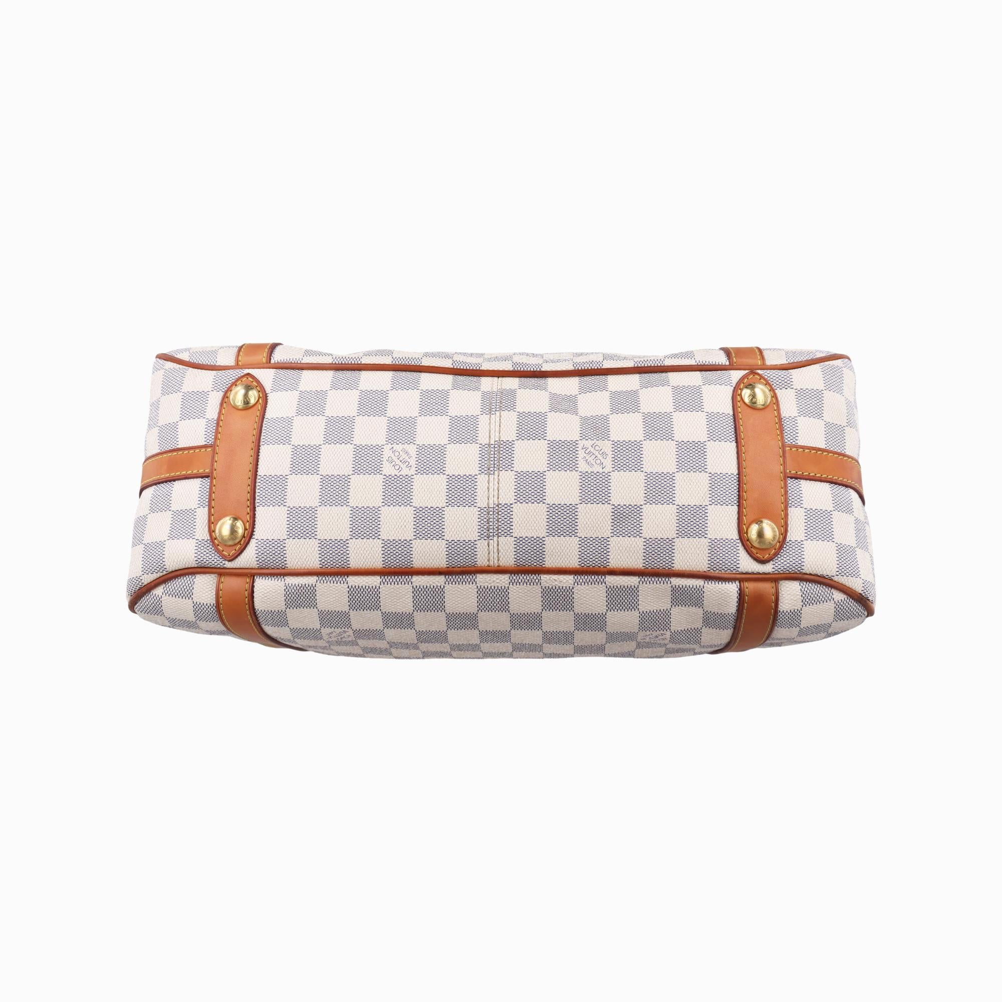 ルイヴィトン Louis Vuitton ショルダーバッグ レディース ストレーザPM アズール ダミエキャンバス N42220 FL4160