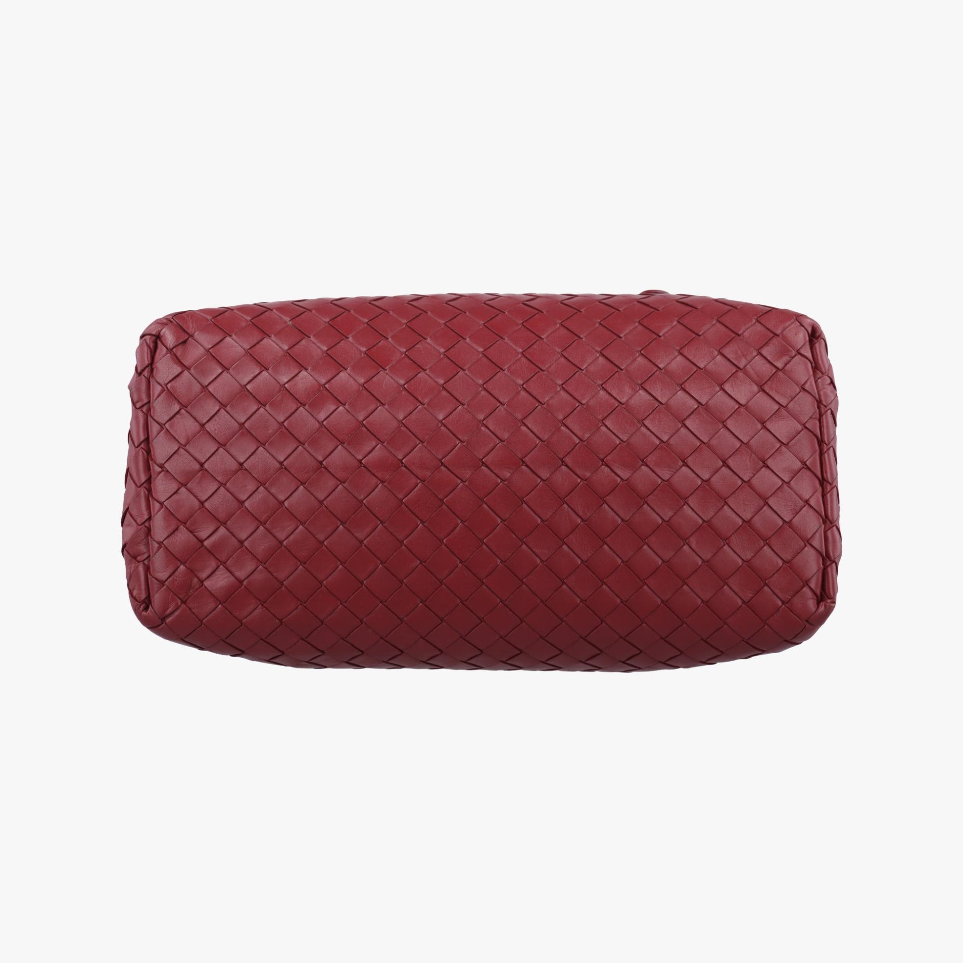 ボッテガヴェネタ Bottega Veneta ショルダーバッグ レディース イントレチャート　ローマ レッド ラムスキン B07842965Y