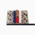 グッチ Gucci ショルダーバッグ レディース シルヴィ マルチカラー ヘビ革 494646