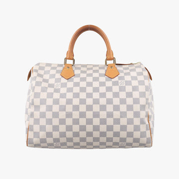 ルイヴィトン Louis Vuitton ボストンバッグ レディース スピーディ30 アズール ダミエキャンバス N41533 SD4140