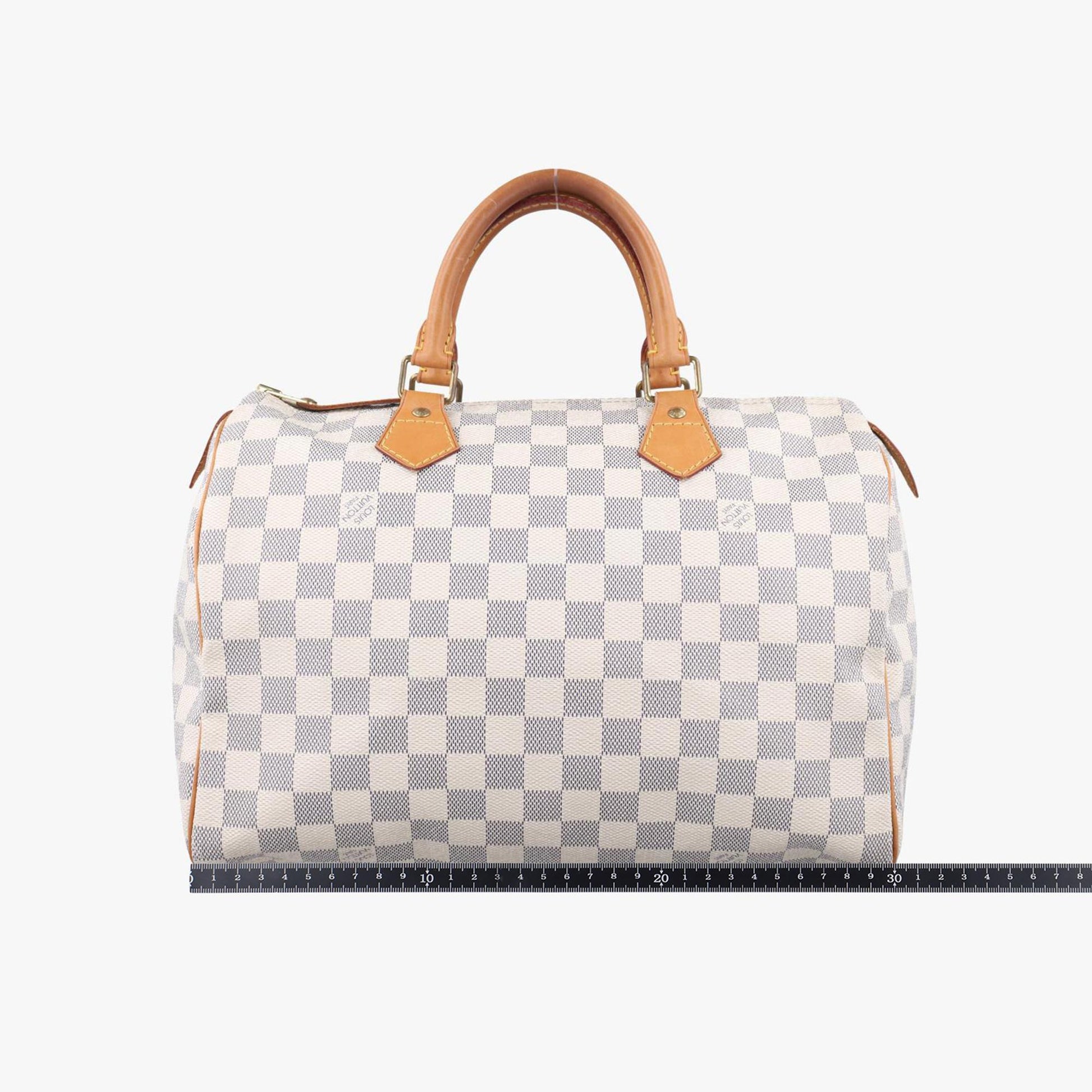 ルイヴィトン Louis Vuitton ボストンバッグ レディース スピーディ30 アズール ダミエキャンバス N41533 SD4140