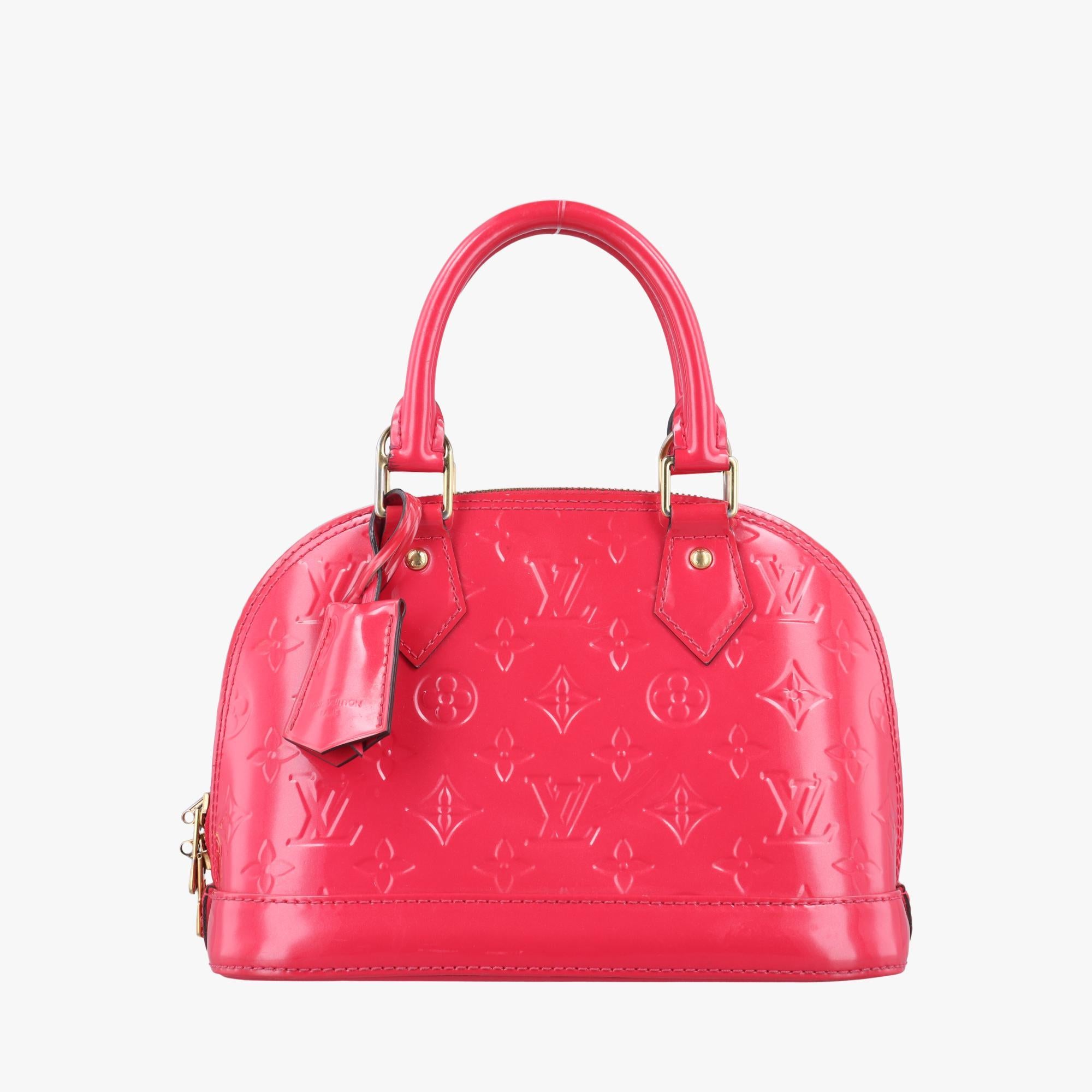 ルイヴィトン Louis Vuitton ショルダーバッグ レディース アルマBB ローズ レッド ヴェルニ M91771 FL2126