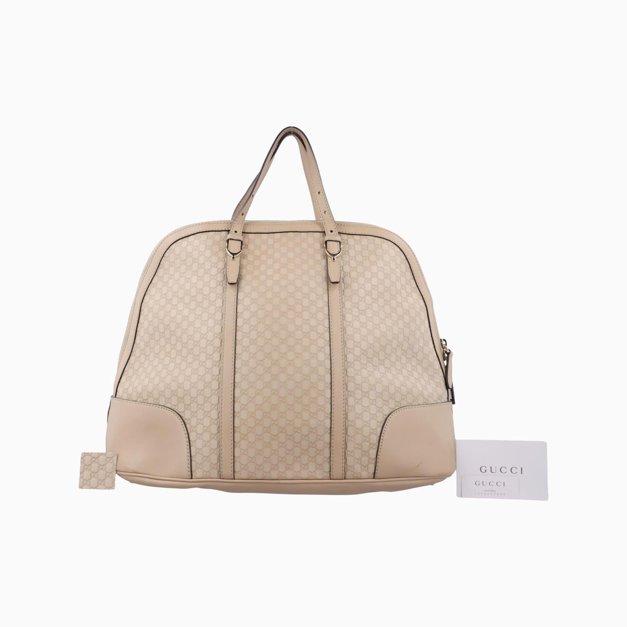 グッチ Gucci ハンドバッグ レディース マイクログッチシマ カーキ レザー 309616 H013703693