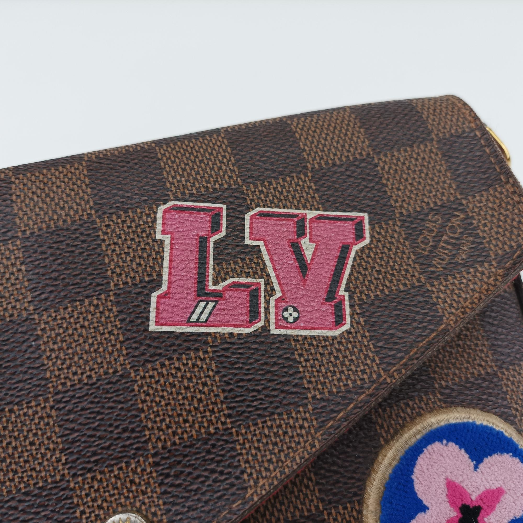 ルイヴィトン Louis Vuitton ショルダーバッグ レディース (LVストーリーズ)ポシェット　フェリシーGM  2018AW エベーヌ ダミエキャンバス N60129 MI3158