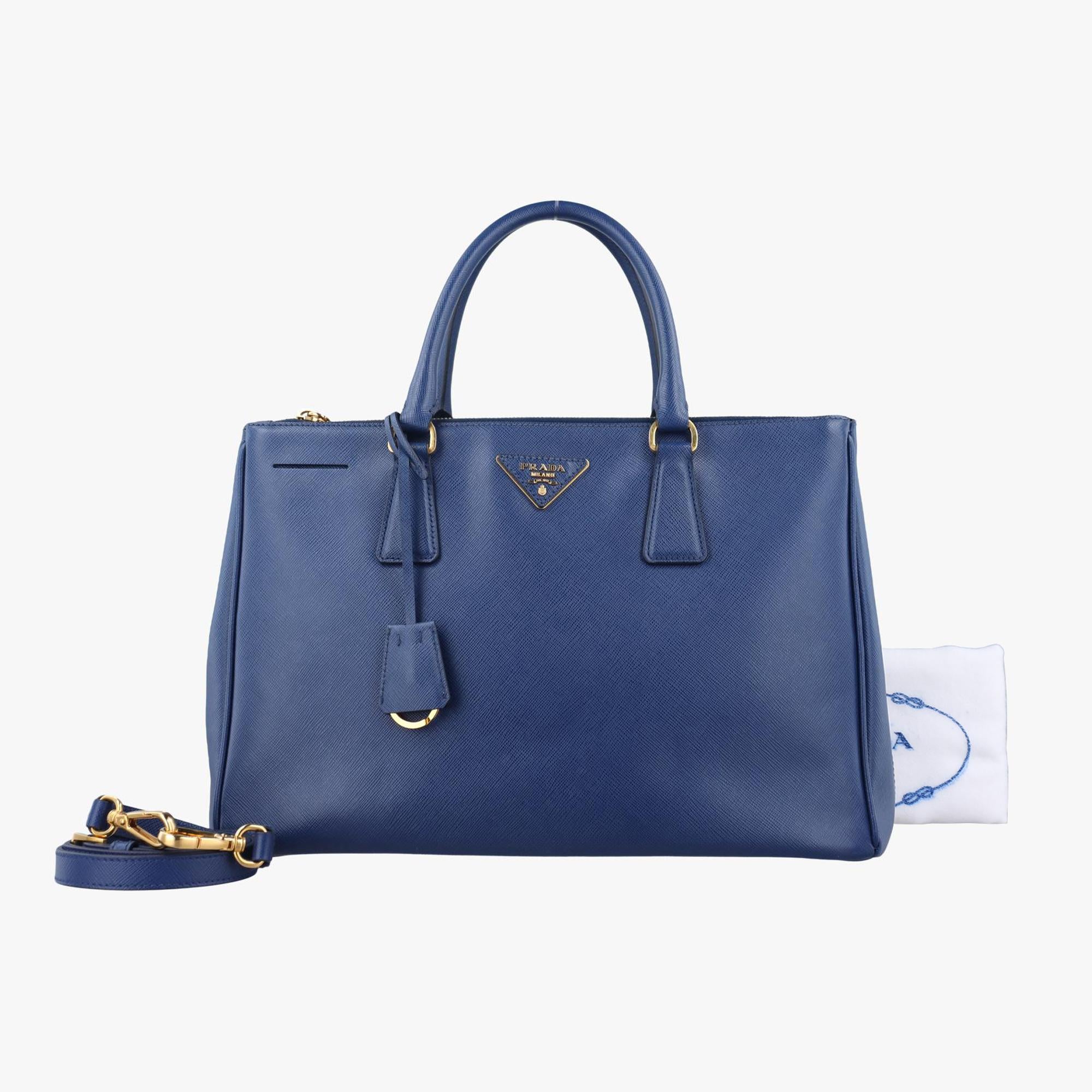 プラダ Prada ショルダーバッグ レディース ガレリア ブルー サフィアーノレザー BN2274 7/A 208